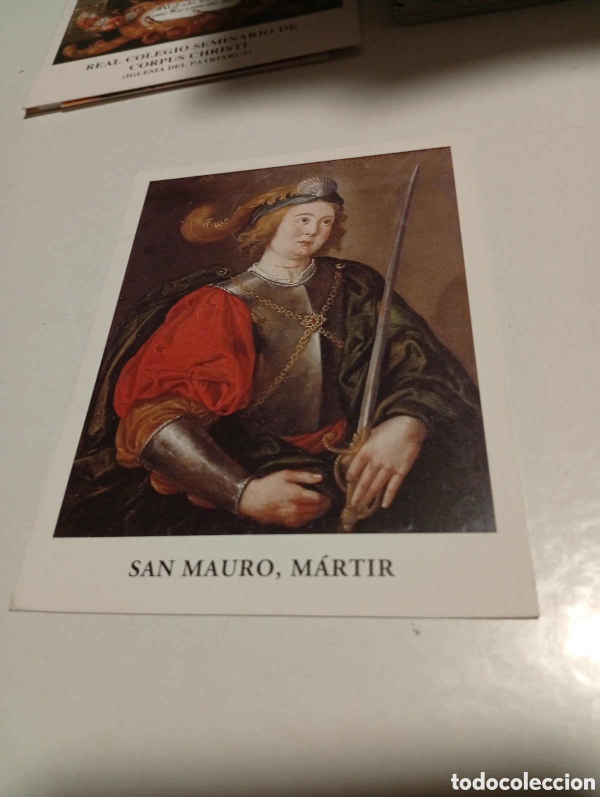 Otros Art&iacute;culos de Coleccionismo en Papel: Estampa religiosa San Mauro, Martir, Valencia 2004