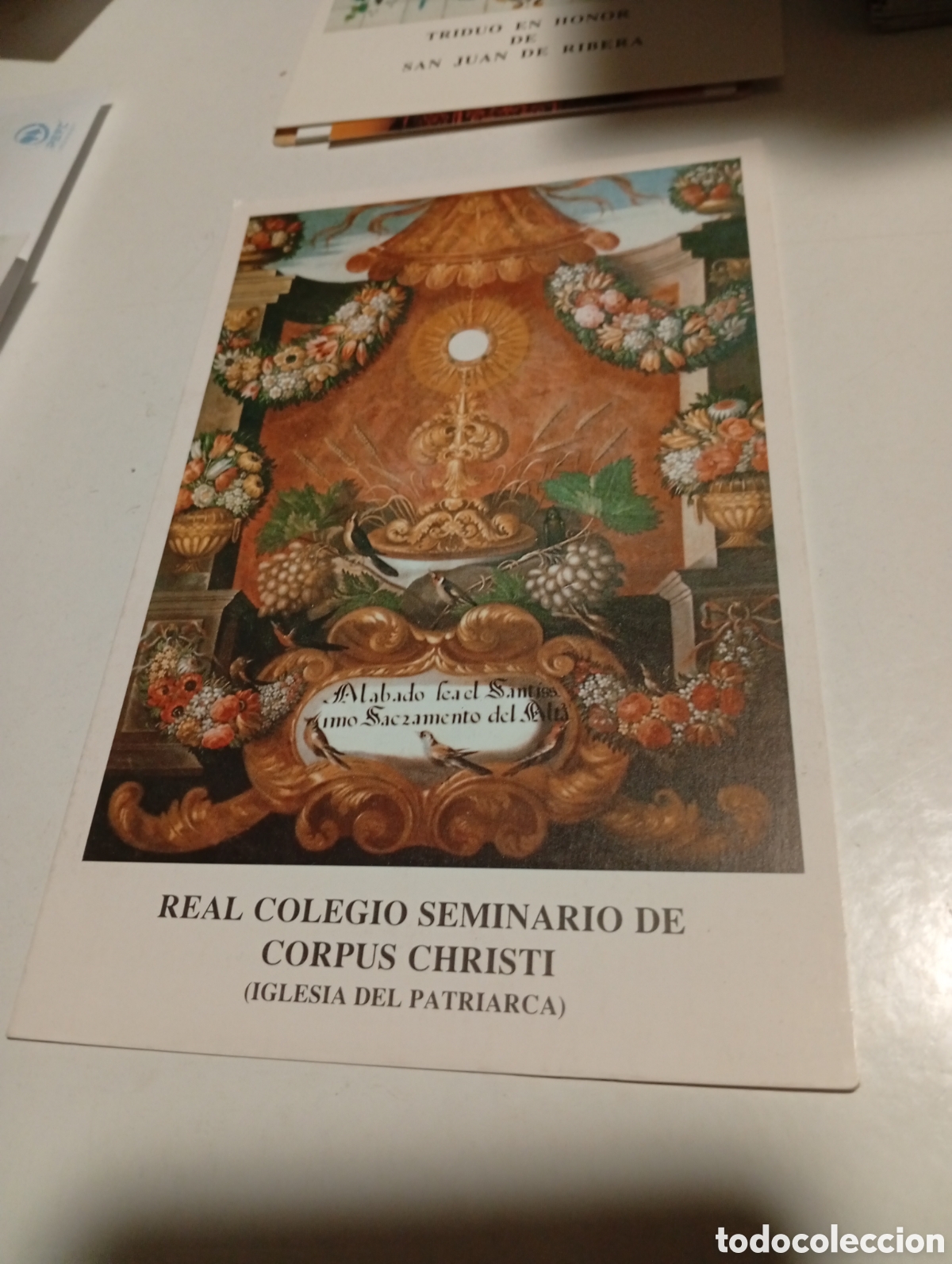 Otros Art&iacute;culos de Coleccionismo en Papel: Estampa religiosa real colegio seminario de Corpus Christi