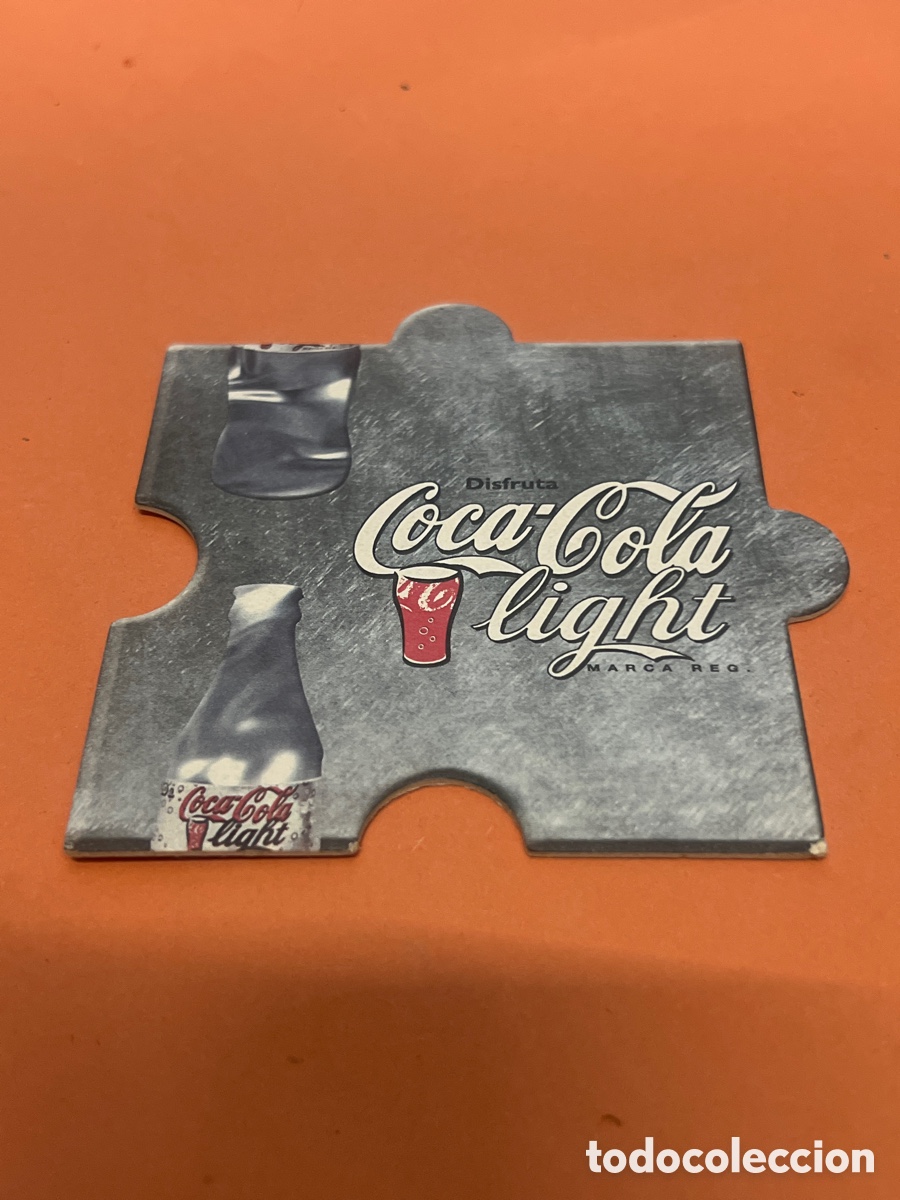 Otros Art&iacute;culos de Coleccionismo en Papel: T1/E2/1038. POSAVASOS COCA COLA LIGHT