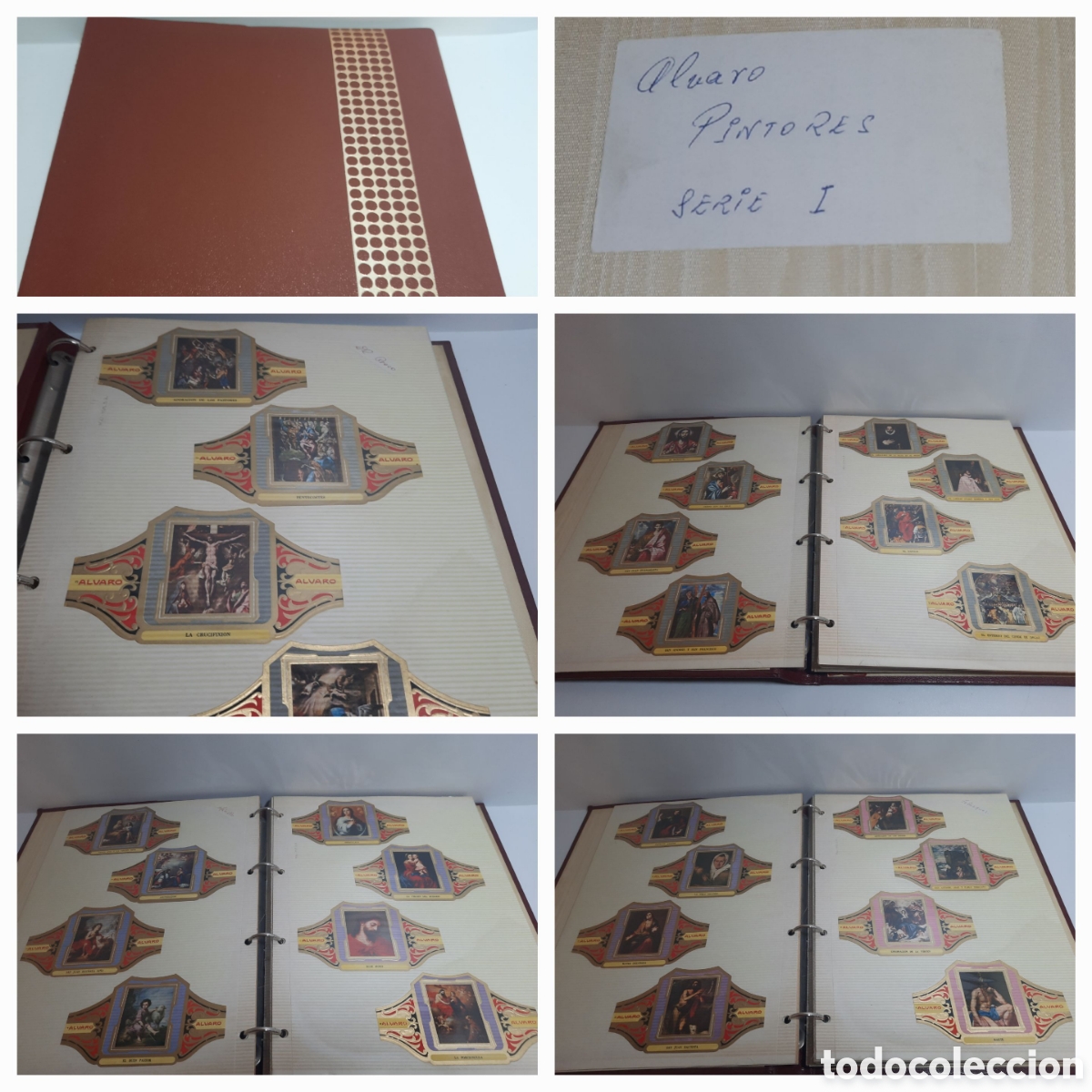 Otros Art&iacute;culos de Coleccionismo en Papel: Vitolas &Aacute;lvaro- Pintores Espa&ntilde;oles serie I