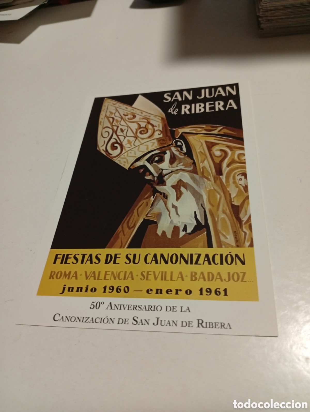 Otros Art&iacute;culos de Coleccionismo en Papel: Estampa religiosa San Juan de Ribera 2010