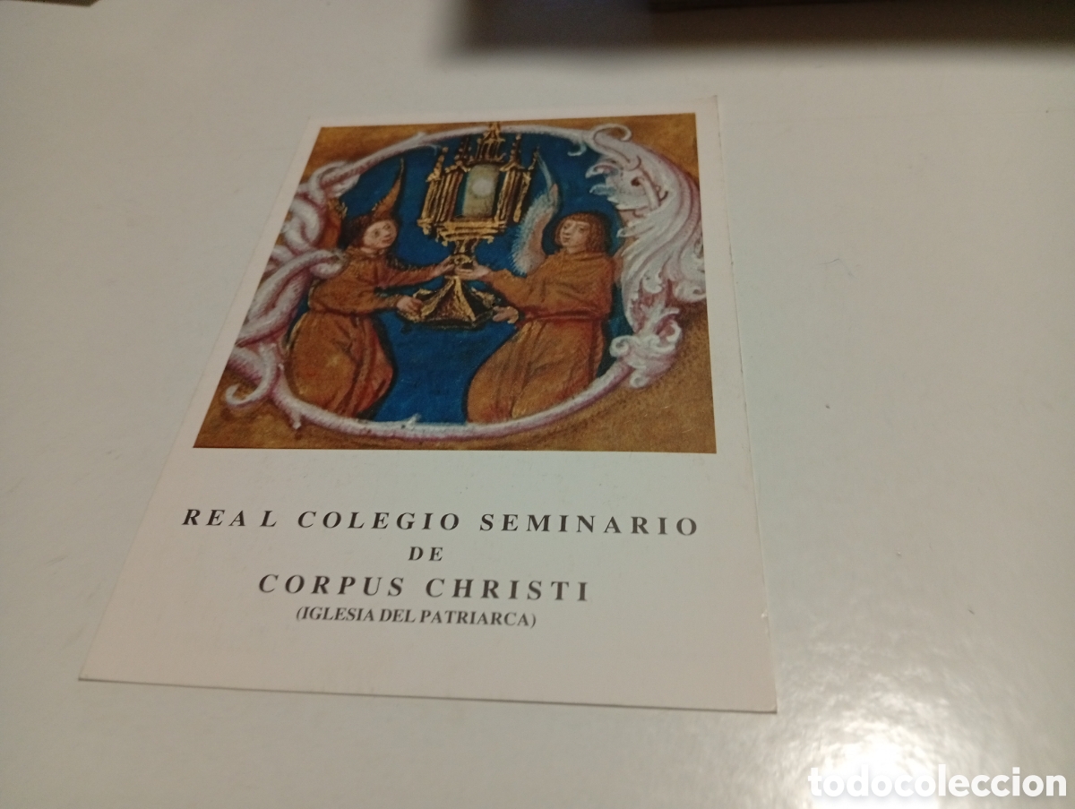 Otros Art&iacute;culos de Coleccionismo en Papel: Estampa religiosa real colegio seminario de Corpus Christi