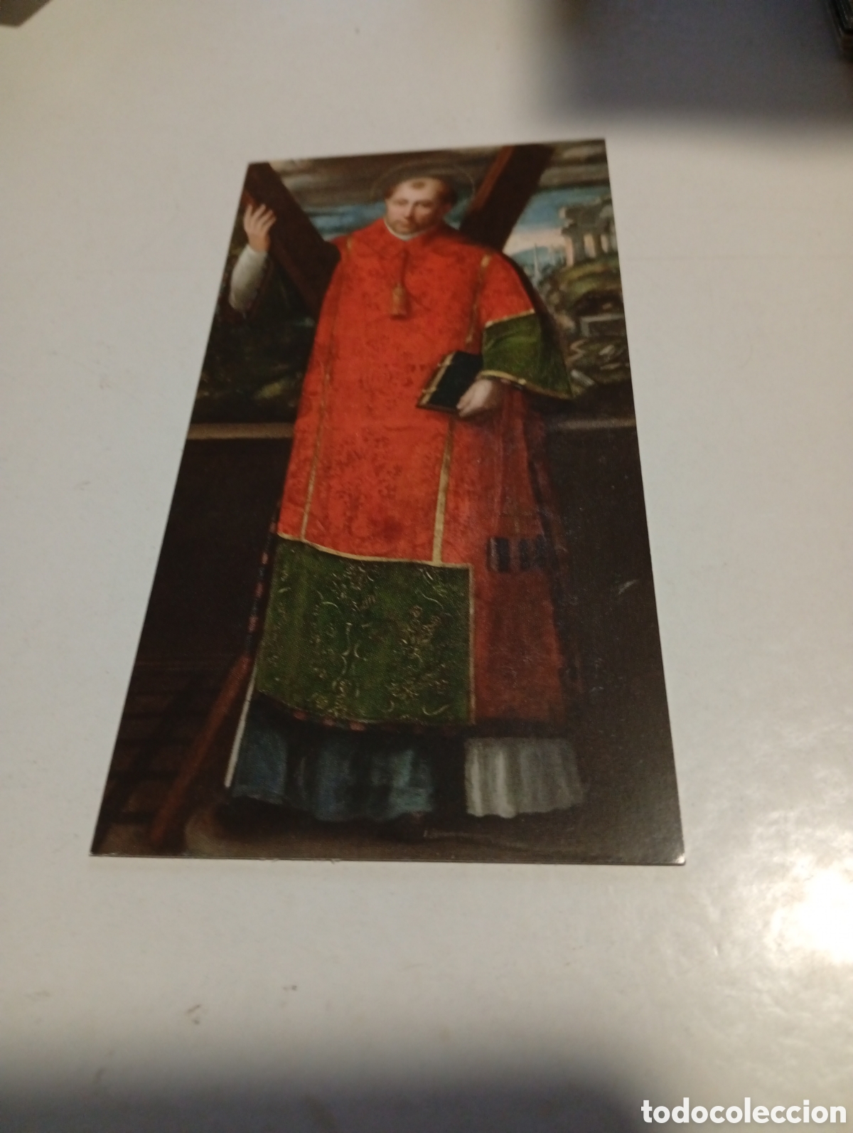 Otros Art&iacute;culos de Coleccionismo en Papel: Estampa religiosa San Vicente M&aacute;rtir