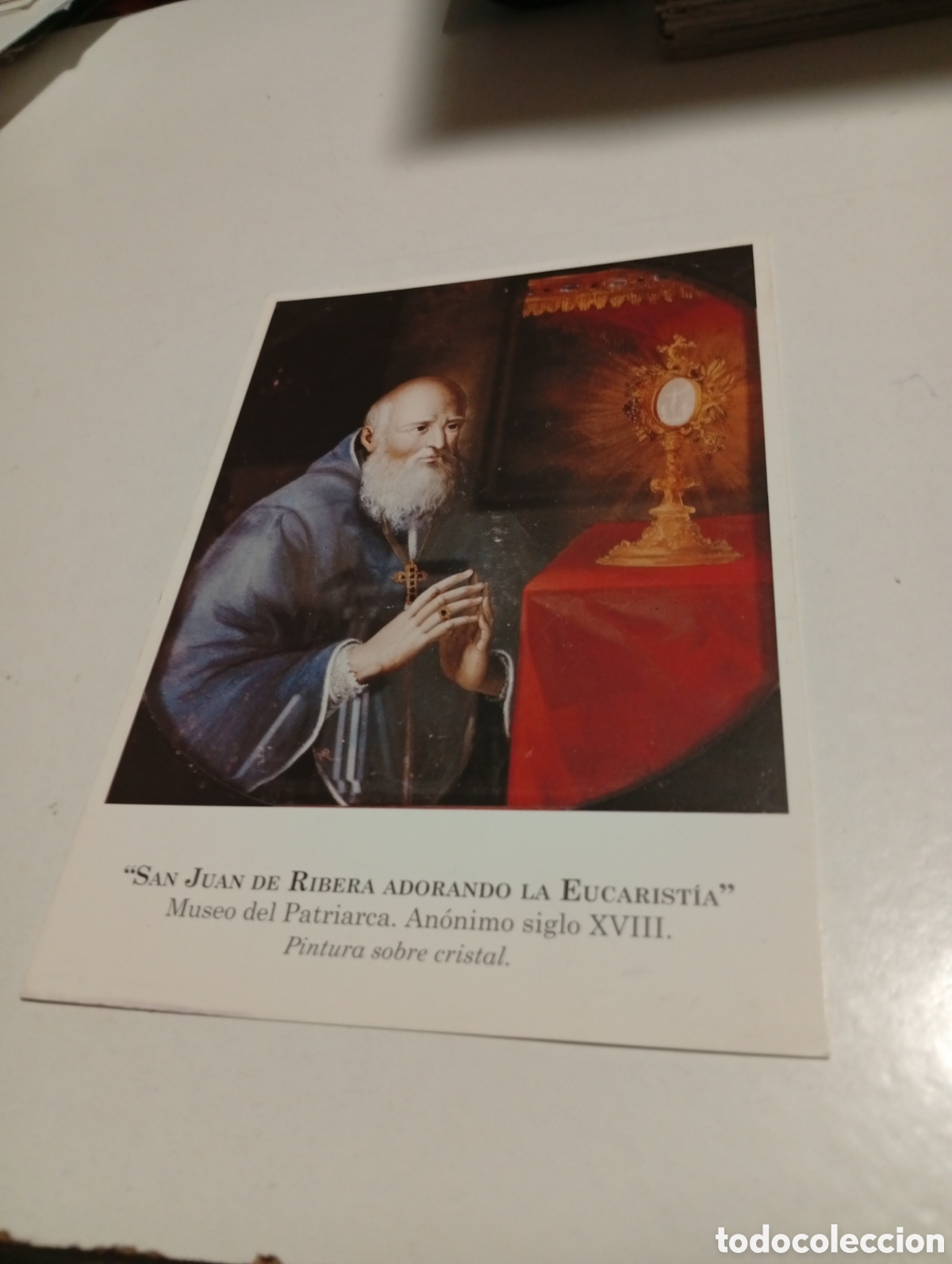 Otros Art&iacute;culos de Coleccionismo en Papel: Estampa religiosa triduo en honor a San Juan de Ribera