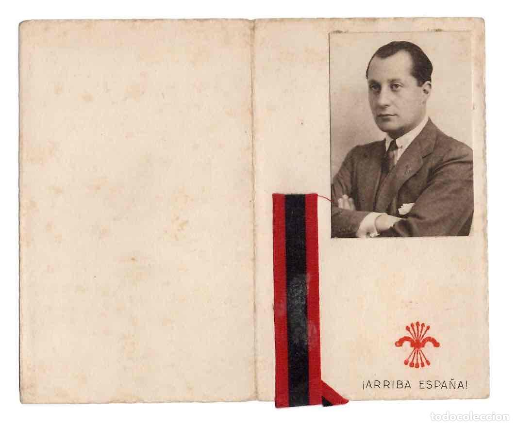 Otros Art&iacute;culos de Coleccionismo en Papel: RECORDATORIO JOSE ANTONIO PRIMO DE RIVERA. C. 1940. CON LEMA VIVA ESPA&Ntilde;A