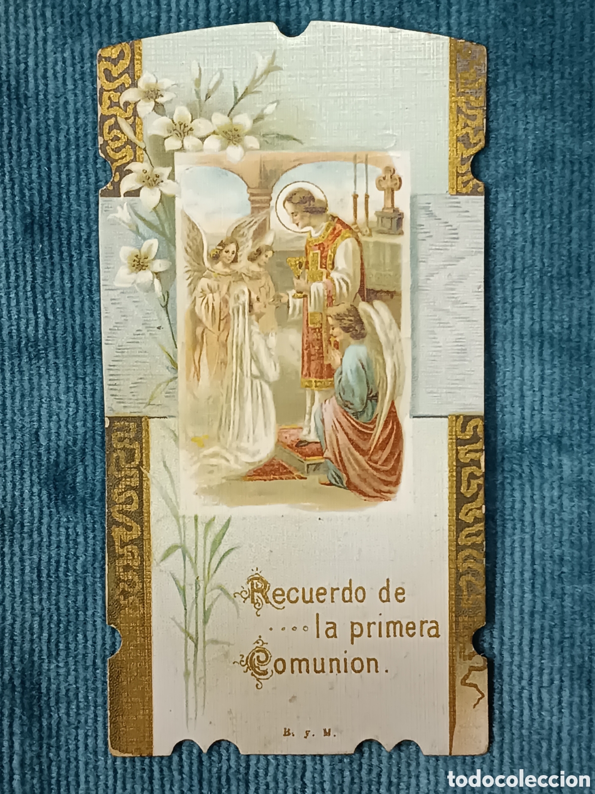 Otros Art&iacute;culos de Coleccionismo en Papel: Primera Comuni&oacute;n. Reus, 1910