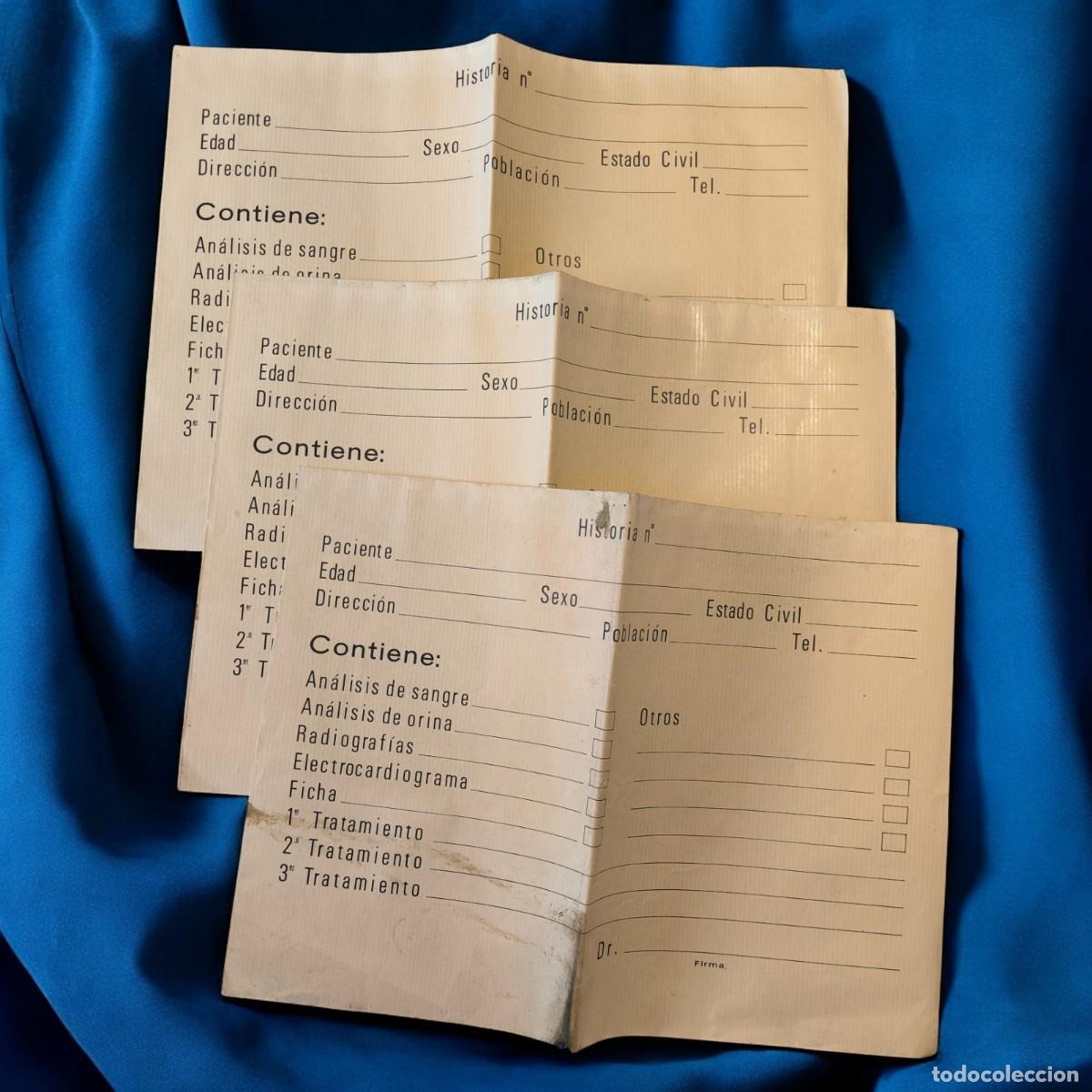 Collectionnisme Papier divers: A&ntilde;os '60 - Lote de 3 Sobres M&eacute;dicos