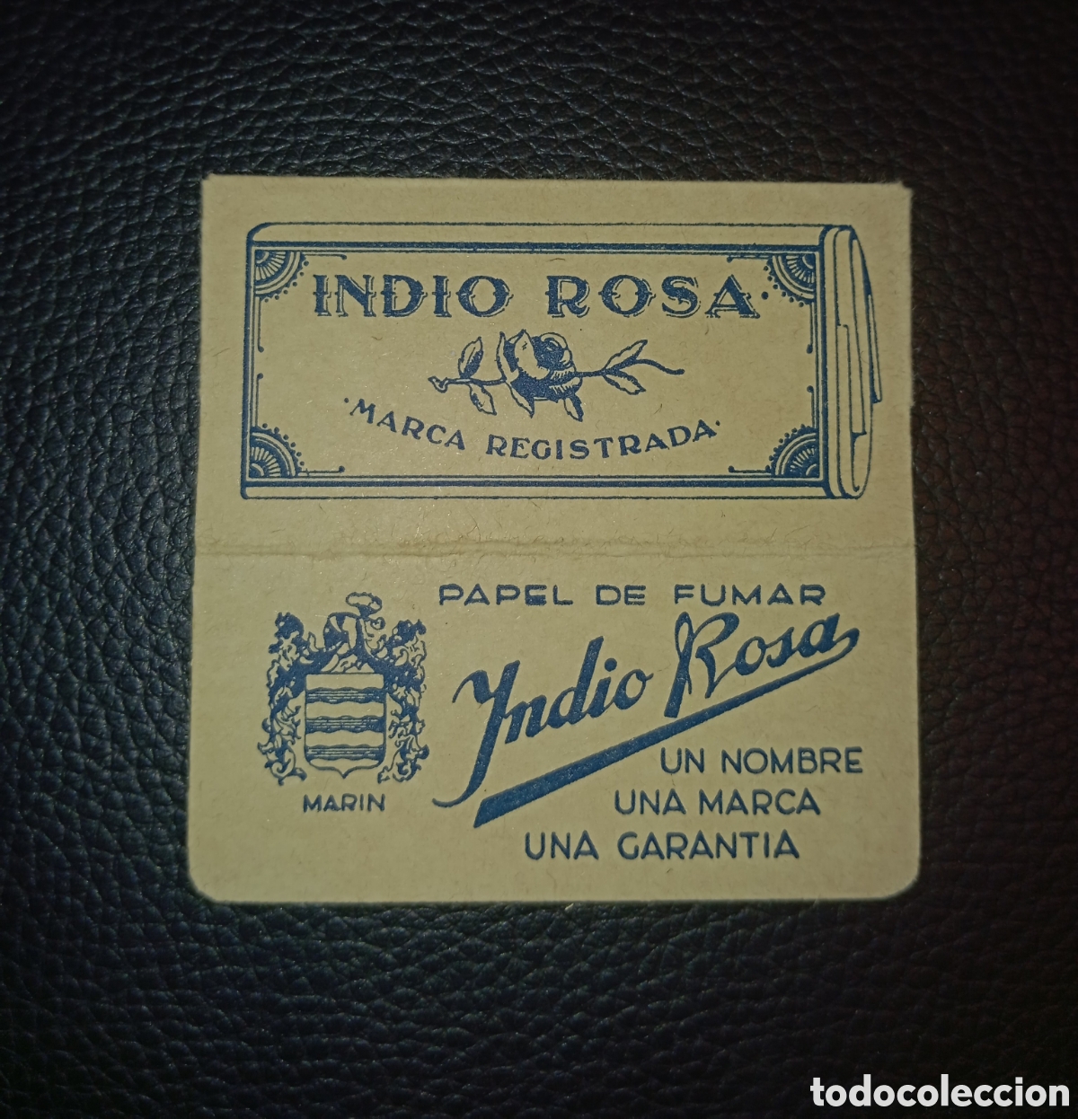 Otros Art&iacute;culos de Coleccionismo en Papel: CAJITA PAPEL DE FUMAR - INDIO ROSA - ALCOY