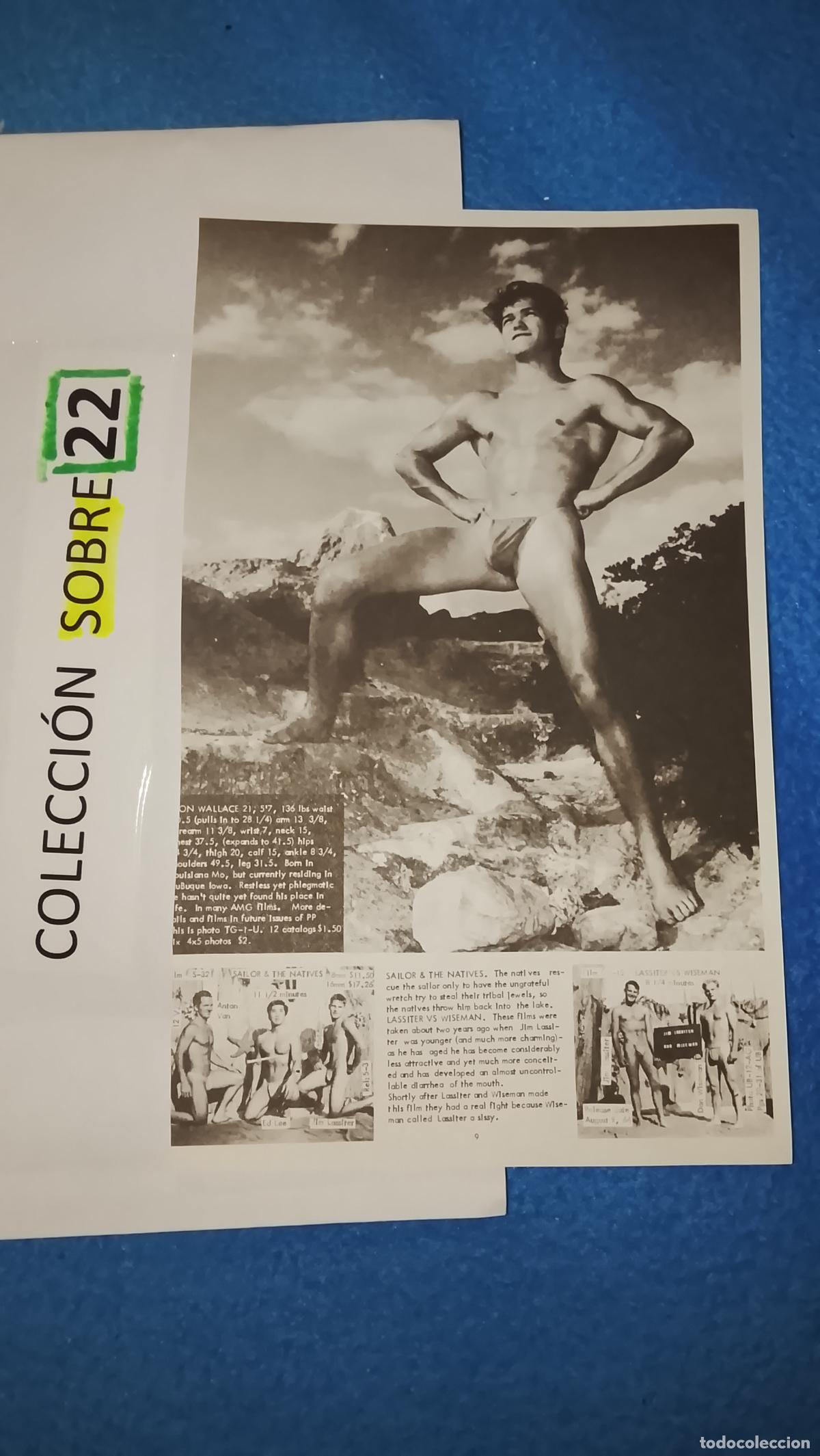 Sammelleidenschaft Andere Papierartikel: hoja tematica gay artistica fotografica o comic hombre erotico desnudos culturismo homo sexo EROTICA