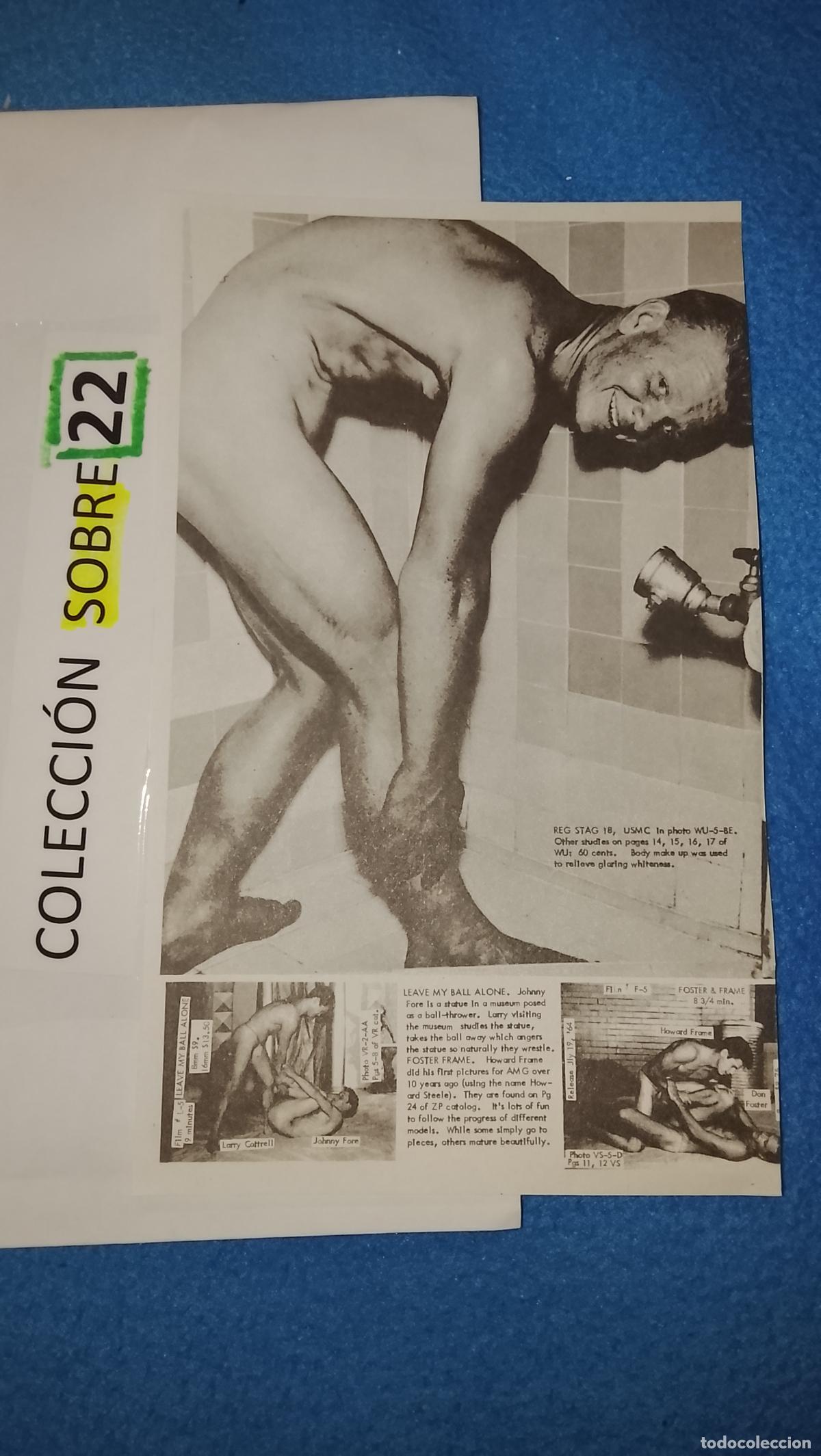 Sammelleidenschaft Andere Papierartikel: hoja tematica gay artistica fotografica o comic hombre erotico desnudos culturismo homo sexo EROTICA