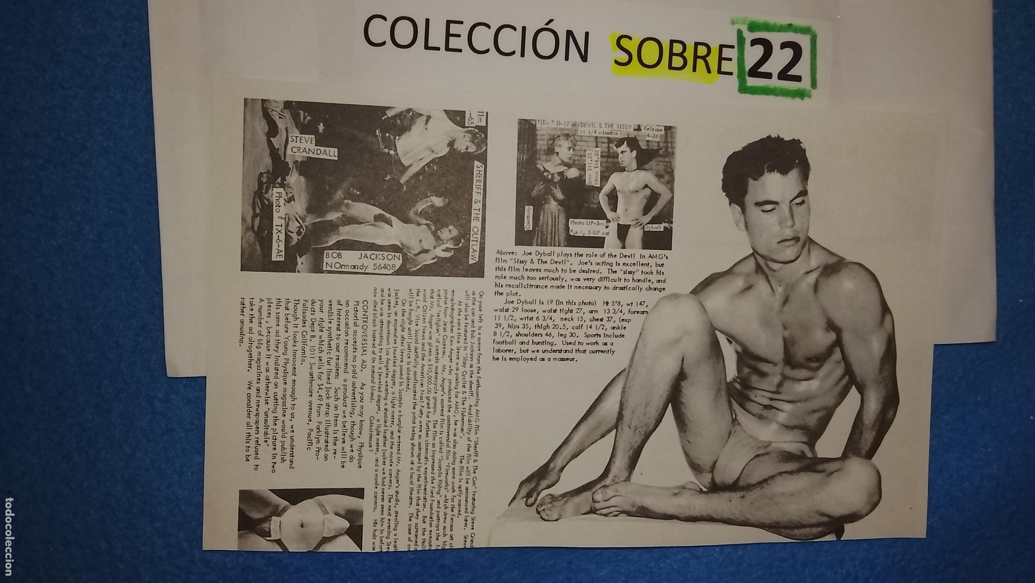 Otros Art&iacute;culos de Coleccionismo en Papel: hoja tematica gay artistica fotografica o comic hombre erotico desnudos culturismo homo sexo EROTICA