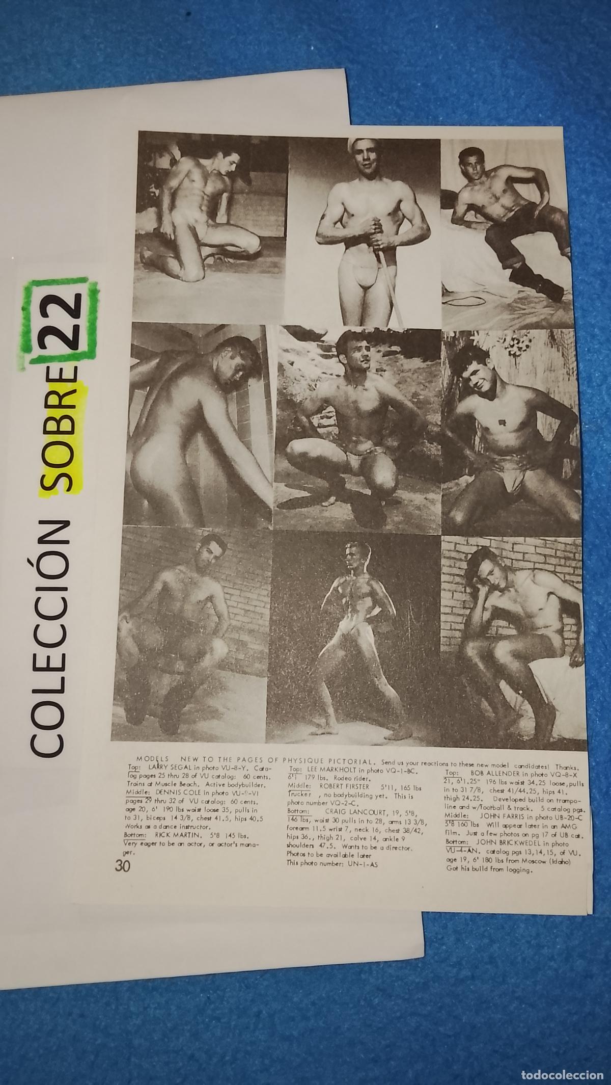 Otros Art&iacute;culos de Coleccionismo en Papel: hoja tematica gay artistica fotografica o comic hombre erotico desnudos culturismo homo sexo EROTICA