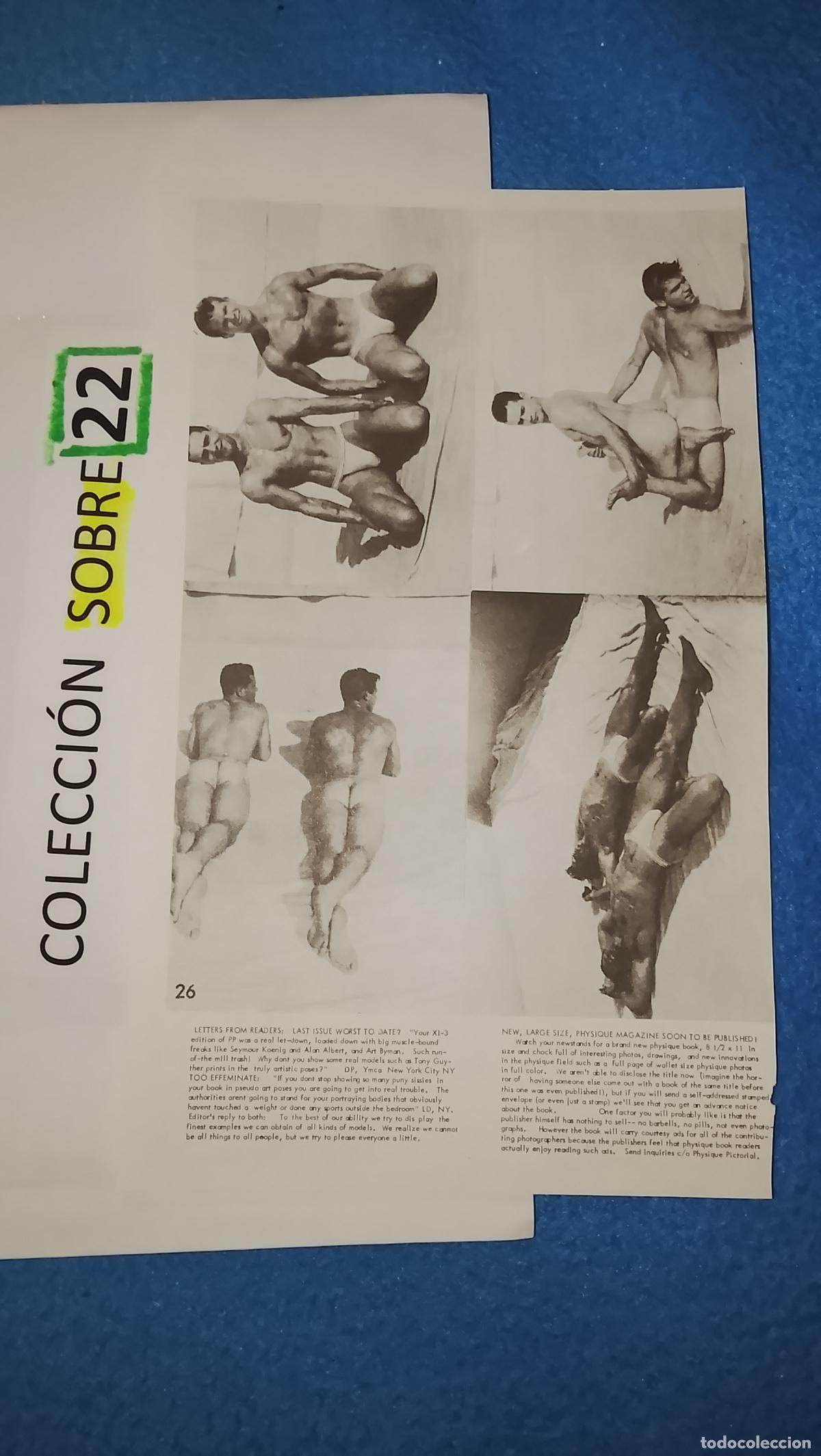 Otros Art&iacute;culos de Coleccionismo en Papel: hoja tematica gay artistica fotografica o comic hombre erotico desnudos culturismo homo sexo EROTICA