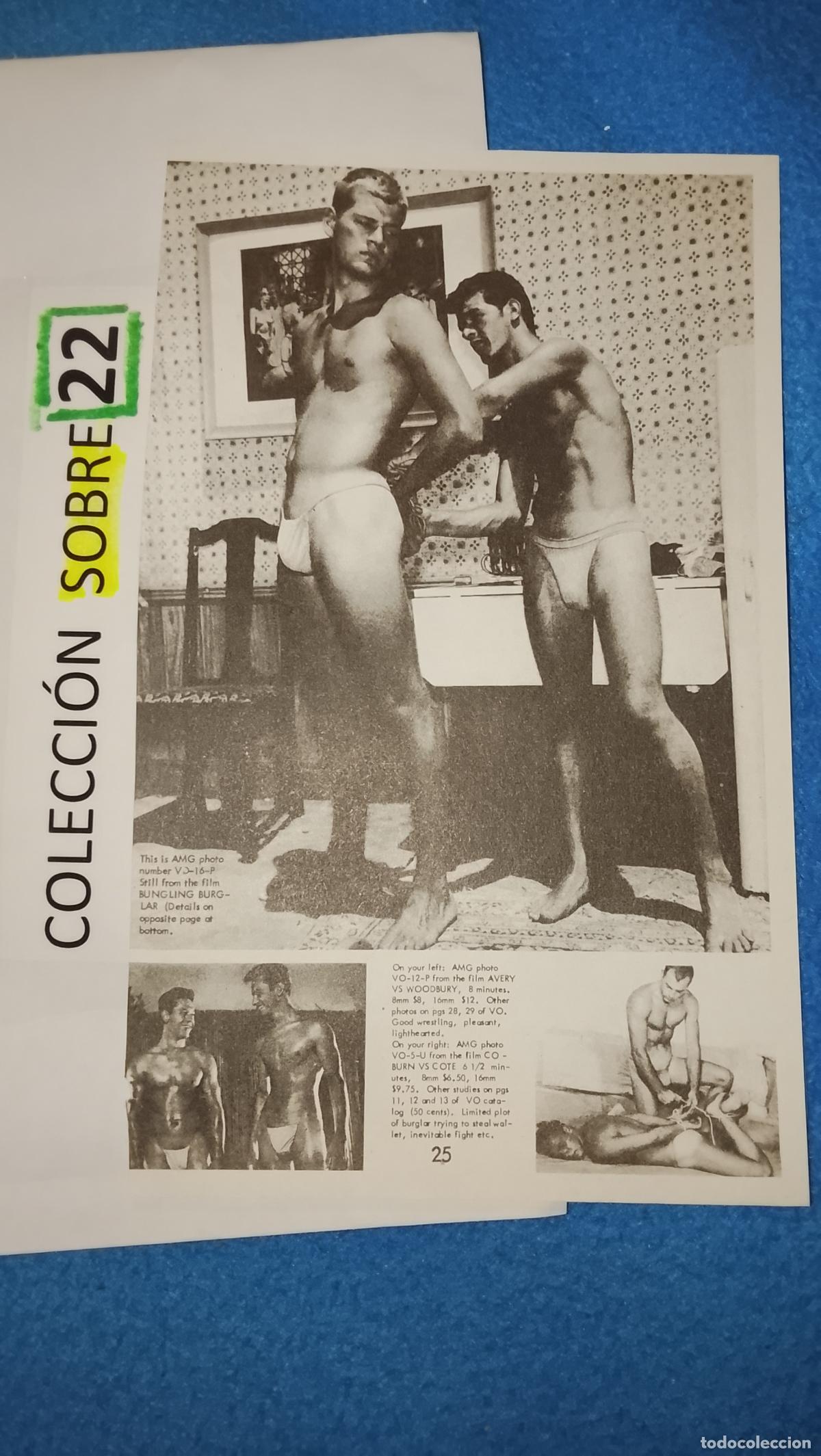 Otros Art&iacute;culos de Coleccionismo en Papel: hoja tematica gay artistica fotografica o comic hombre erotico desnudos culturismo homo sexo EROTICA