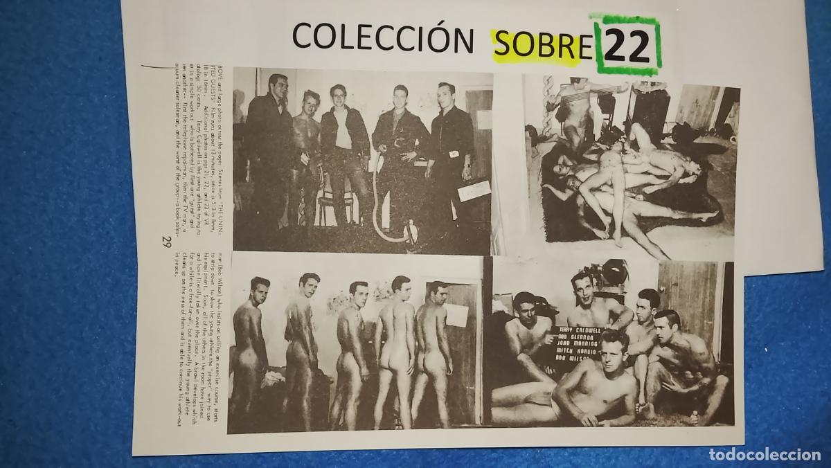 Otros Art&iacute;culos de Coleccionismo en Papel: hoja tematica gay artistica fotografica o comic hombre erotico desnudos culturismo homo sexo EROTICA