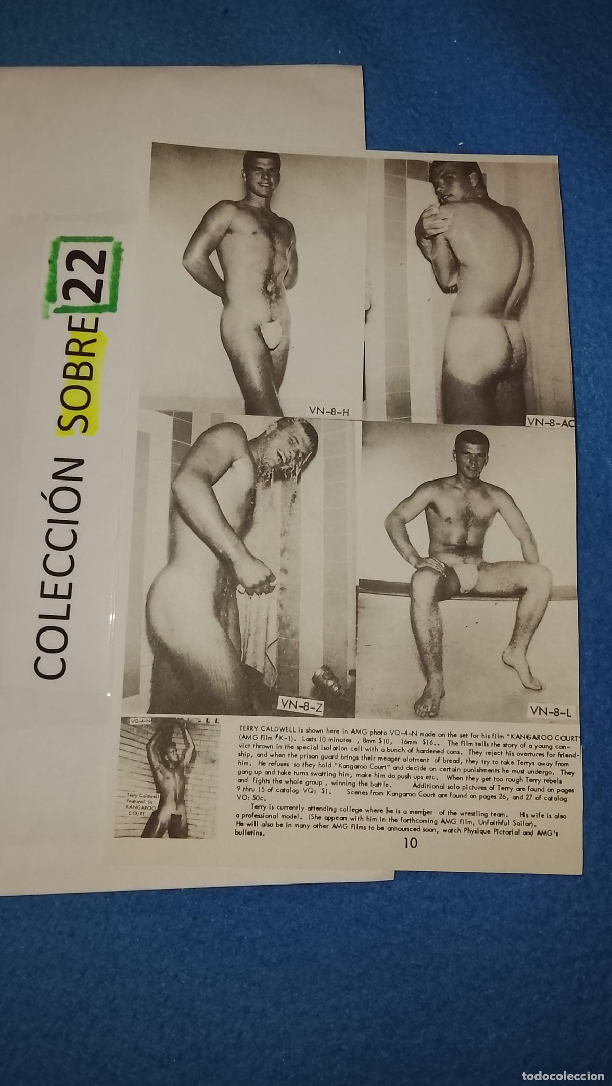 Otros Art&iacute;culos de Coleccionismo en Papel: hoja tematica gay artistica fotografica o comic hombre erotico desnudos culturismo homo sexo EROTICA