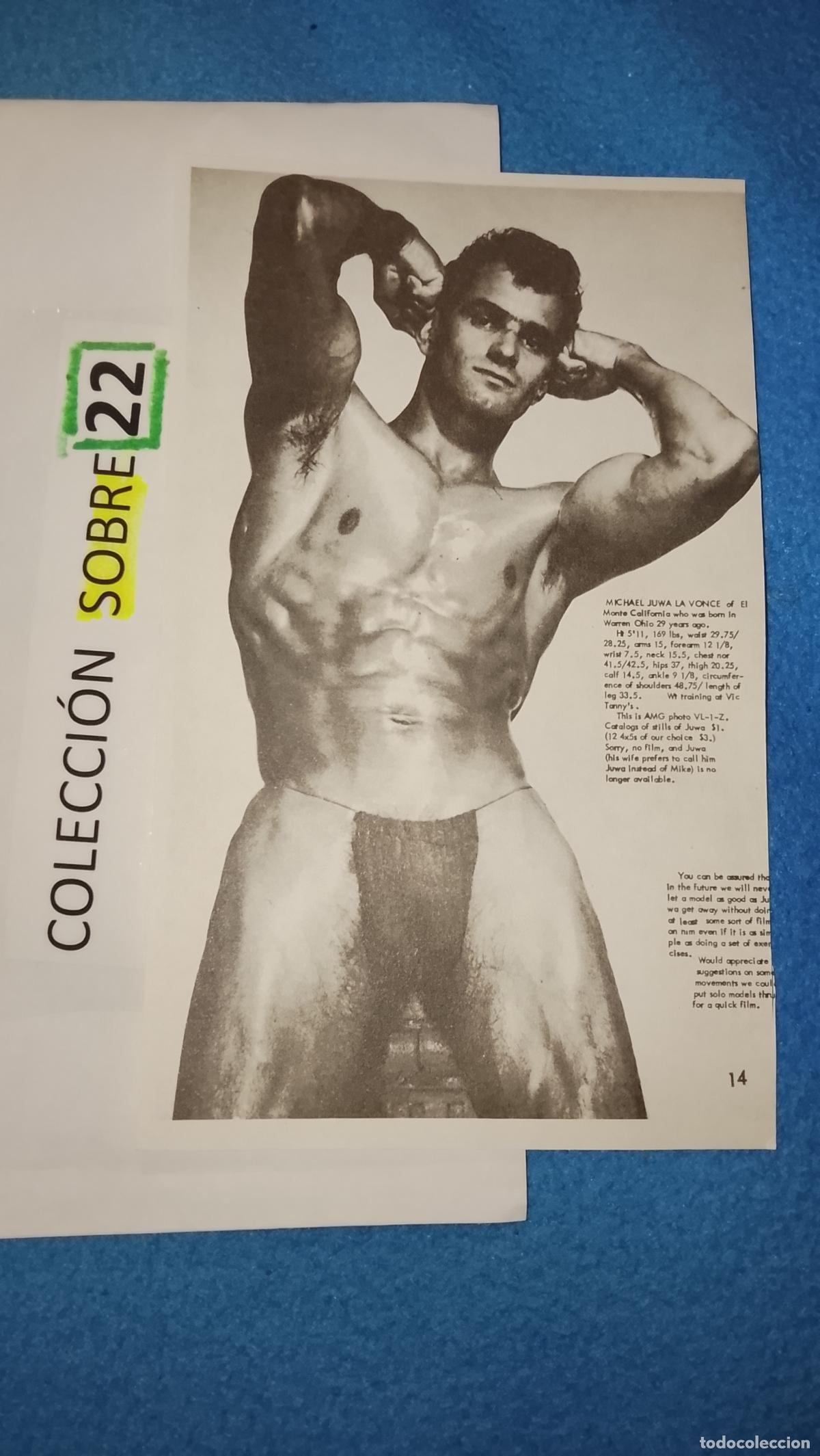 Otros Art&iacute;culos de Coleccionismo en Papel: hoja tematica gay artistica fotografica o comic hombre erotico desnudos culturismo homo sexo EROTICA