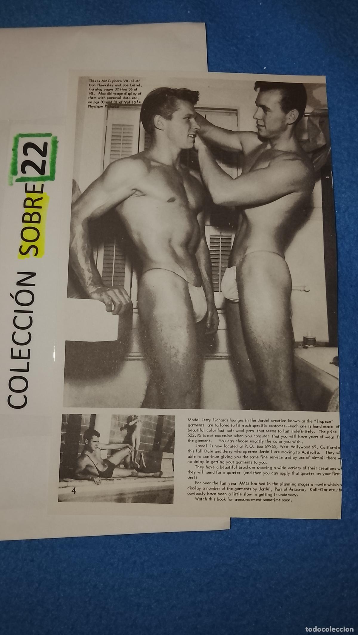 Otros Art&iacute;culos de Coleccionismo en Papel: hoja tematica gay artistica fotografica o comic hombre erotico desnudos culturismo homo sexo EROTICA