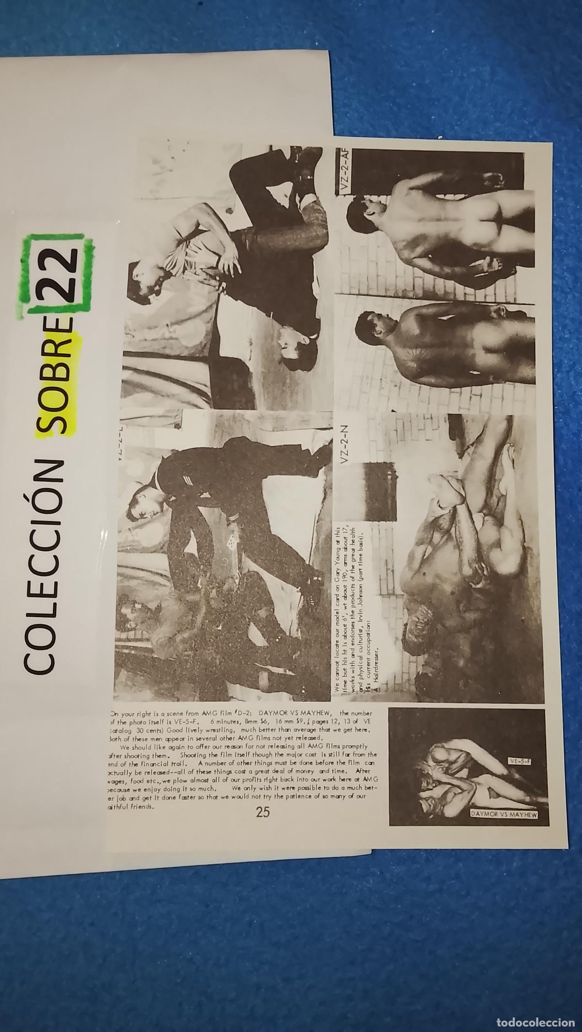 Otros Art&iacute;culos de Coleccionismo en Papel: hoja tematica gay artistica fotografica o comic hombre erotico desnudos culturismo homo sexo EROTICA