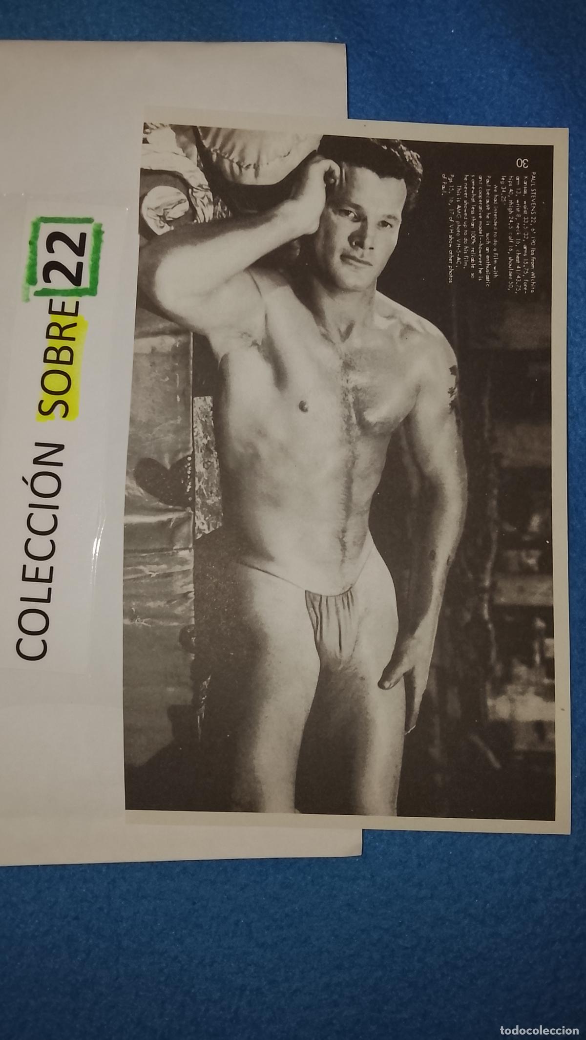 Otros Art&iacute;culos de Coleccionismo en Papel: hoja tematica gay artistica fotografica o comic hombre erotico desnudos culturismo homo sexo EROTICA