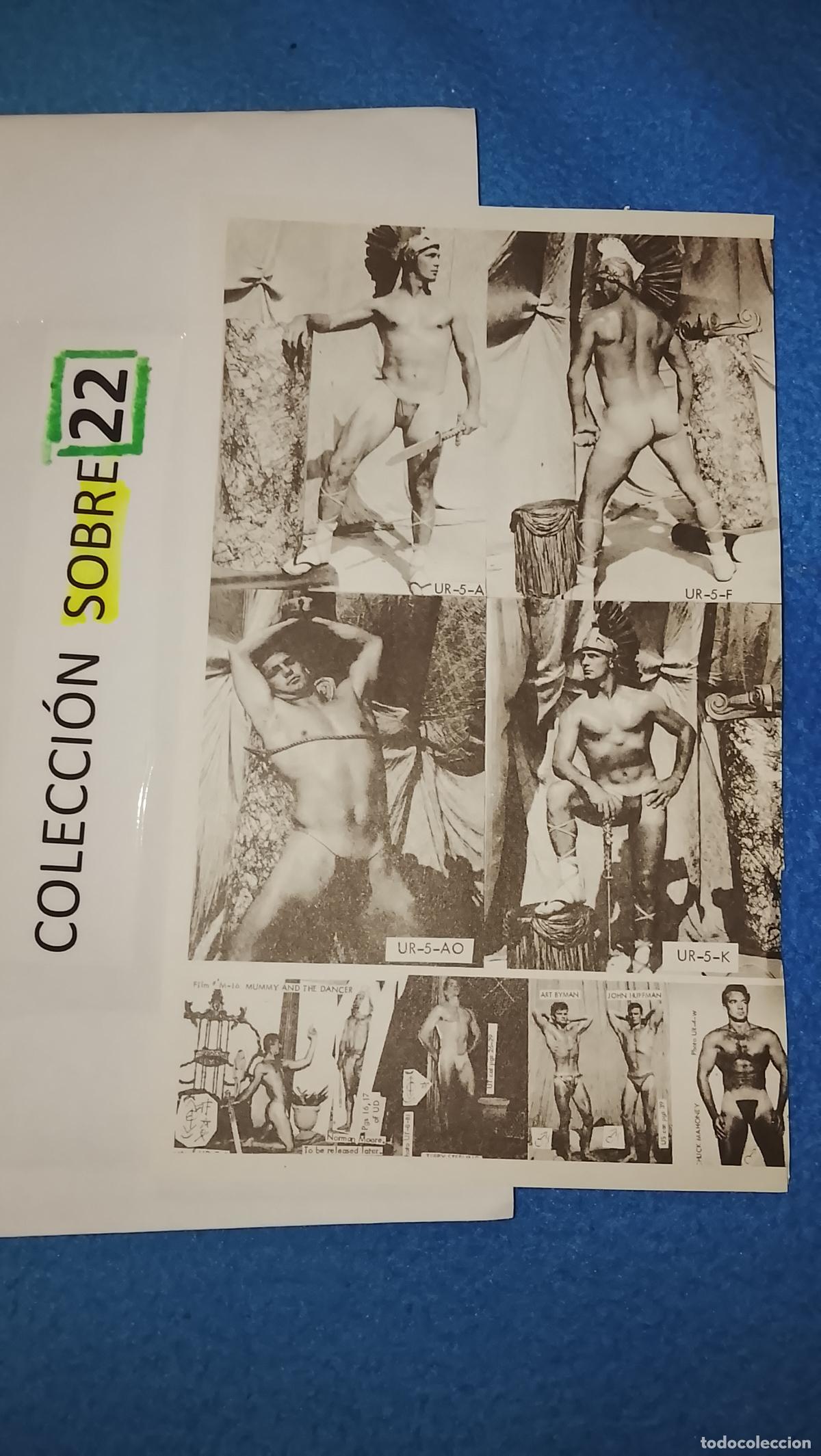 Otros Art&iacute;culos de Coleccionismo en Papel: hoja tematica gay artistica fotografica o comic hombre erotico desnudos culturismo homo sexo EROTICA
