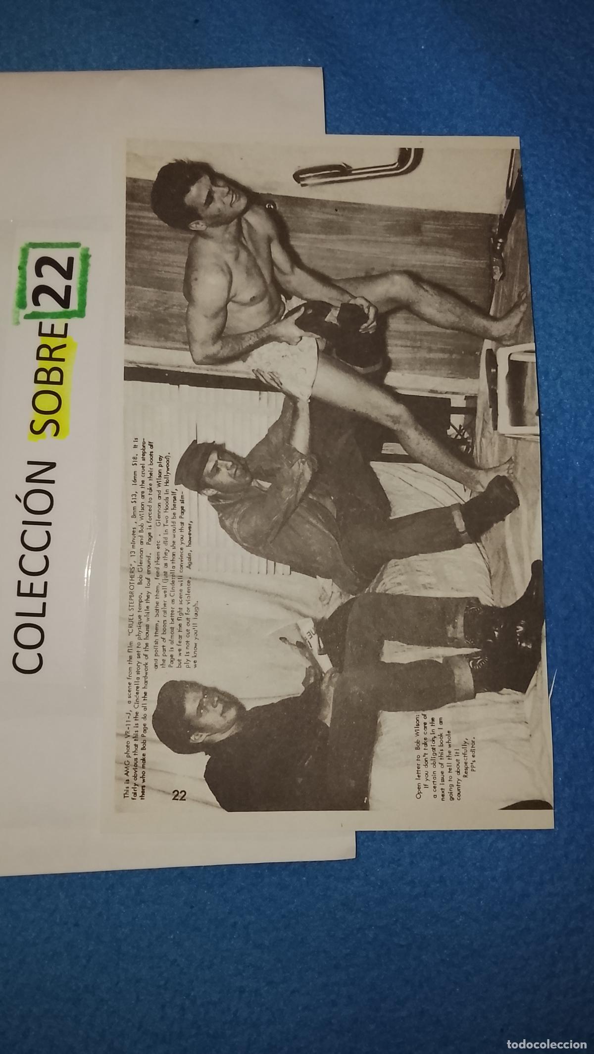 Otros Art&iacute;culos de Coleccionismo en Papel: hoja tematica gay artistica fotografica o comic hombre erotico desnudos culturismo homo sexo EROTICA