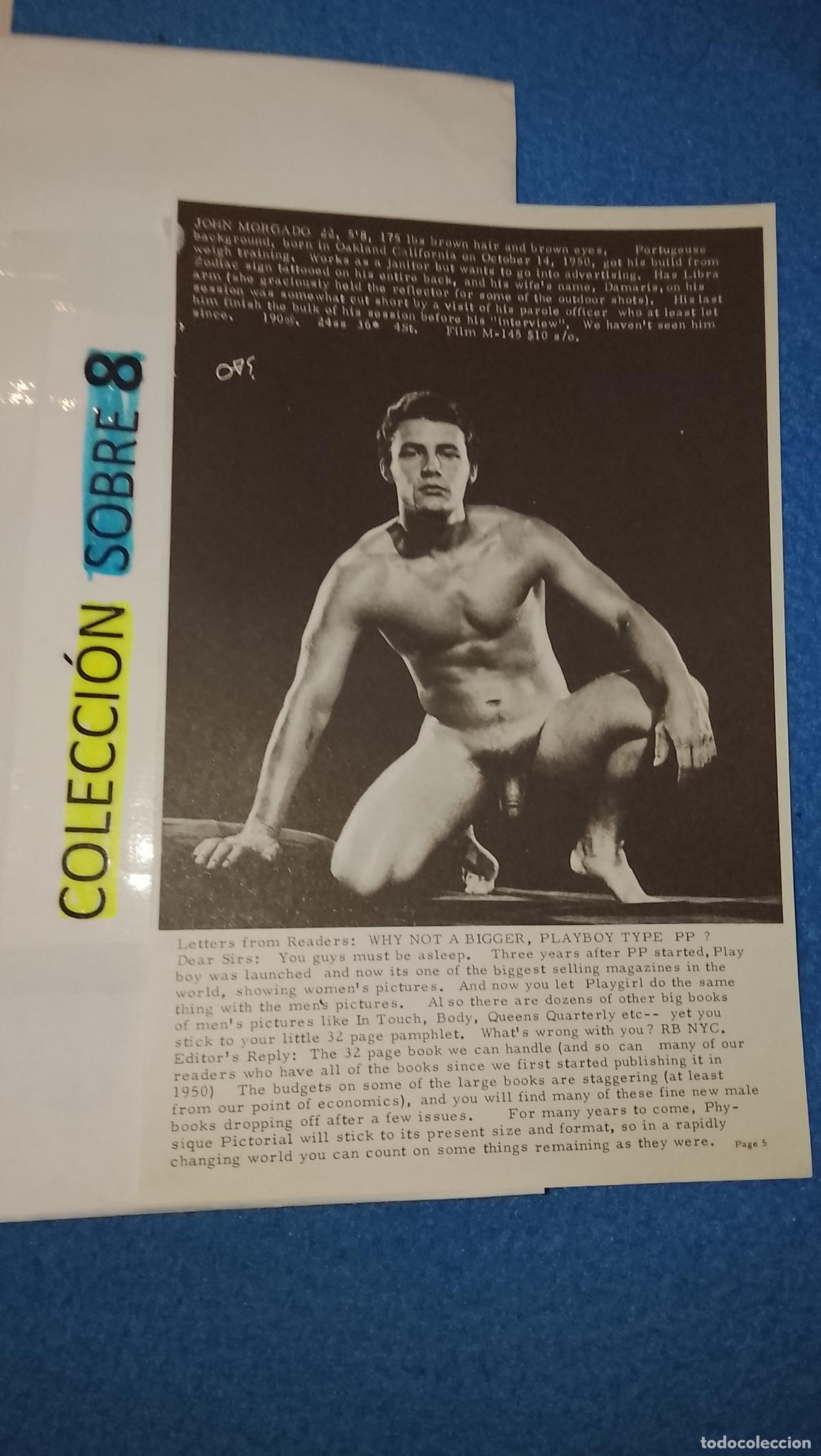 Otros Art&iacute;culos de Coleccionismo en Papel: hoja tematica gay artistica fotografica o comic hombre erotico desnudos culturismo homo sexo EROTICA