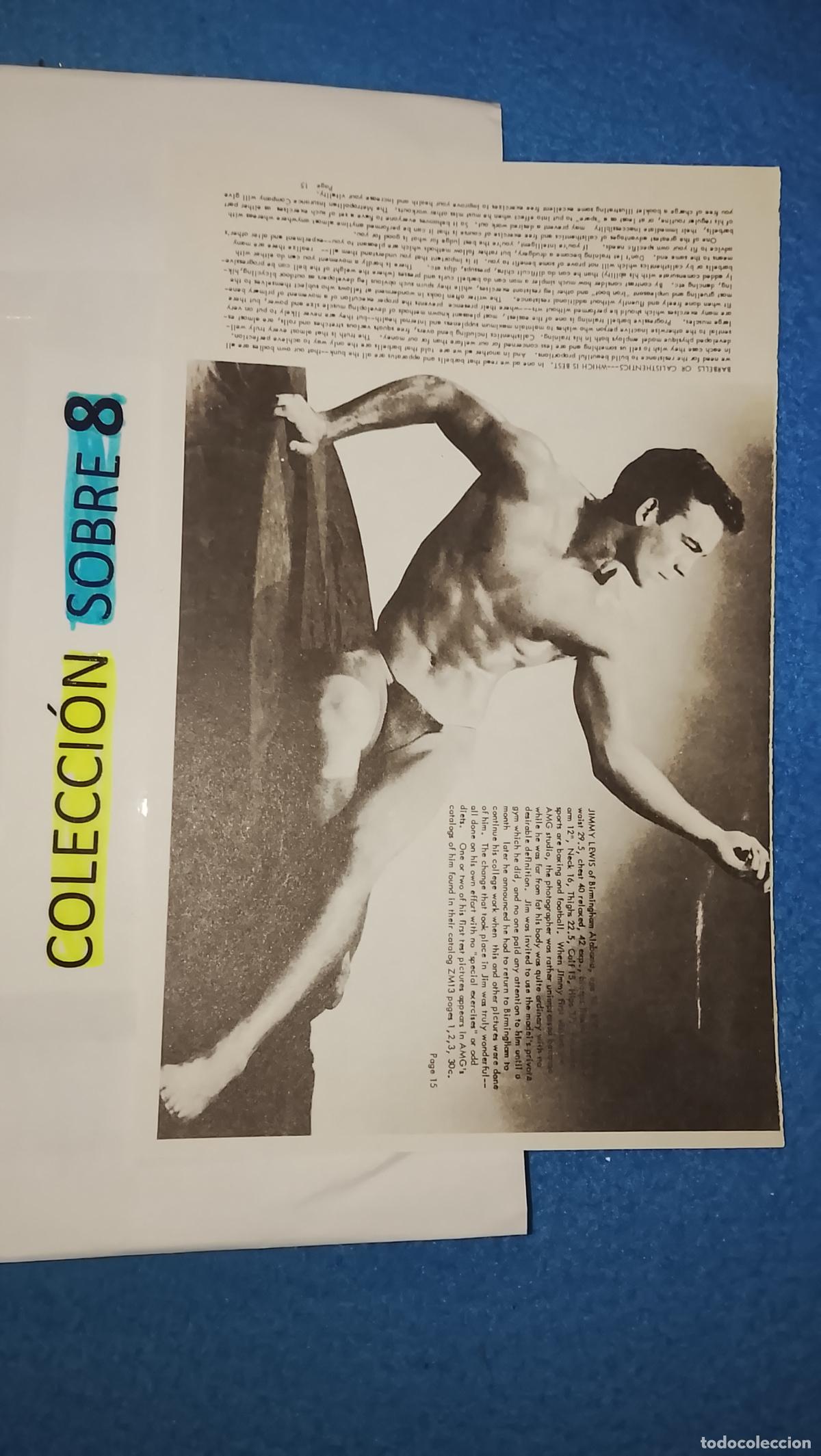 Sammelleidenschaft Andere Papierartikel: hoja tematica gay artistica fotografica o comic hombre erotico desnudos culturismo homo sexo EROTICA