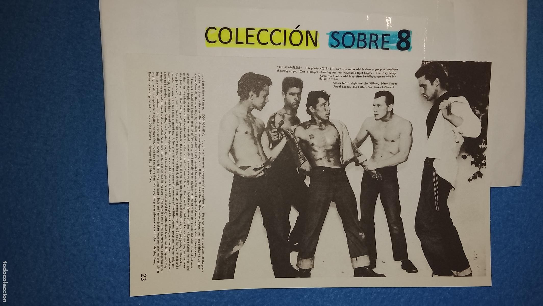 Otros Art&iacute;culos de Coleccionismo en Papel: hoja tematica gay artistica fotografica o comic hombre erotico desnudos culturismo homo sexo EROTICA