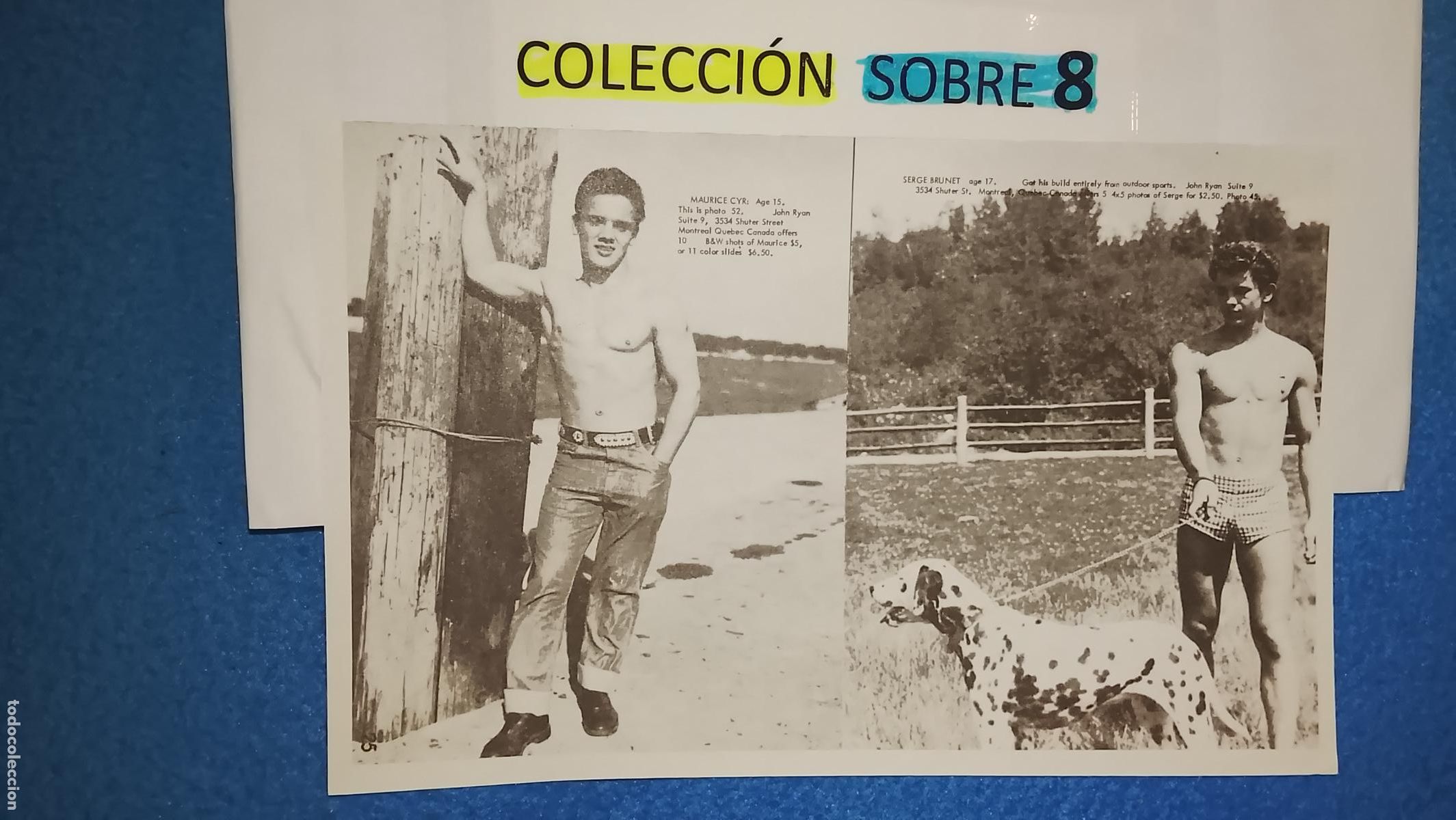 Otros Art&iacute;culos de Coleccionismo en Papel: hoja tematica gay artistica fotografica o comic hombre erotico desnudos culturismo homo sexo EROTICA