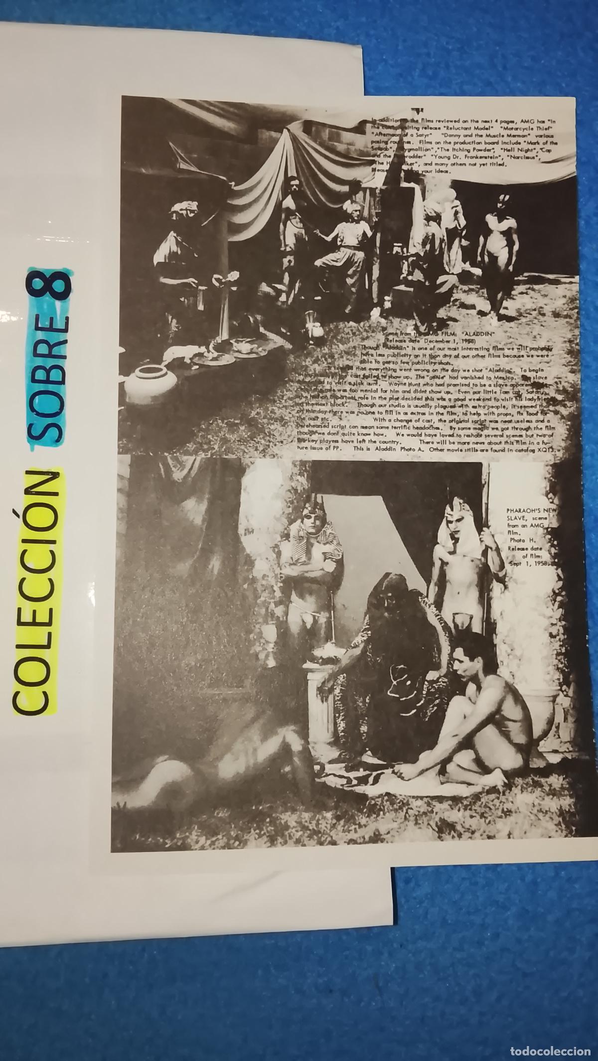 Otros Art&iacute;culos de Coleccionismo en Papel: hoja tematica gay artistica fotografica o comic hombre erotico desnudos culturismo homo sexo EROTICA
