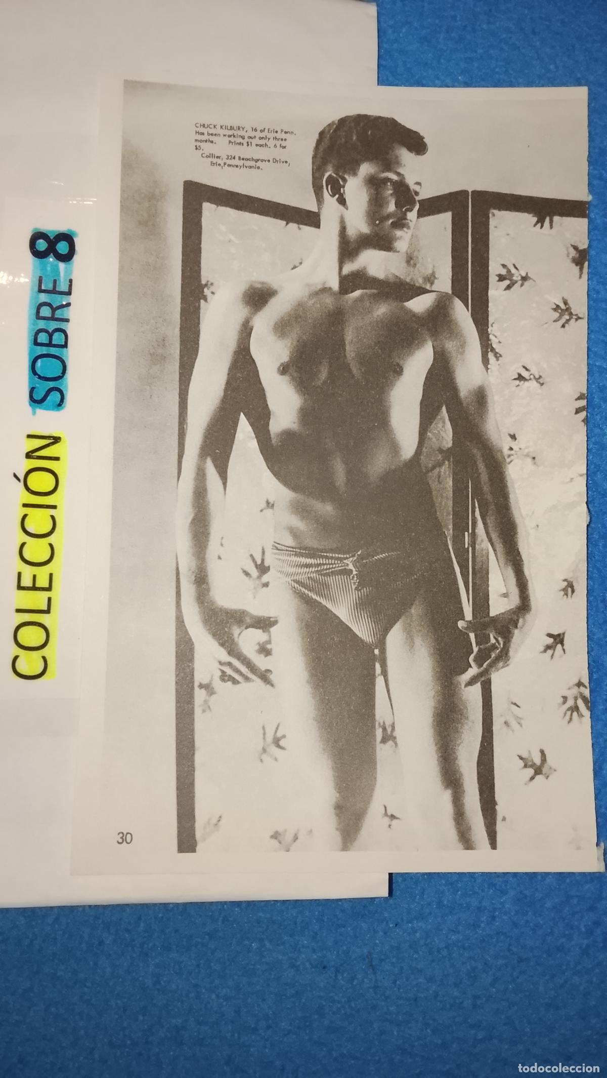 Otros Art&iacute;culos de Coleccionismo en Papel: hoja tematica gay artistica fotografica o comic hombre erotico desnudos culturismo homo sexo EROTICA