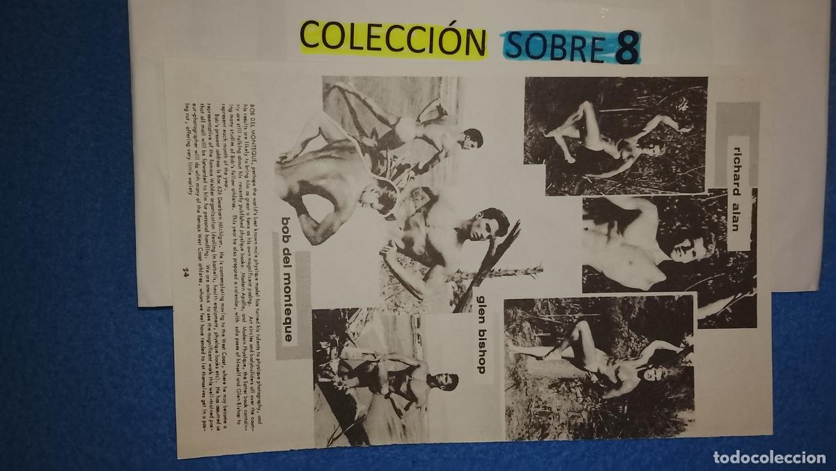 Otros Art&iacute;culos de Coleccionismo en Papel: hoja tematica gay artistica fotografica o comic hombre erotico desnudos culturismo homo sexo EROTICA
