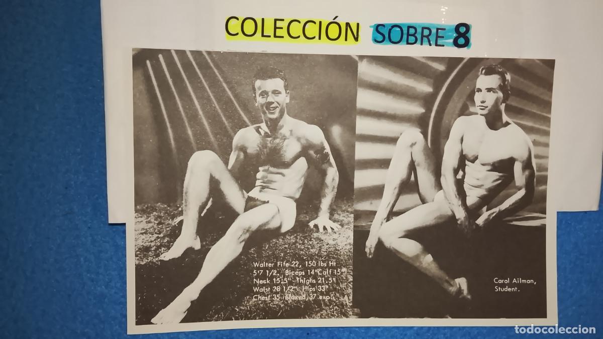 Otros Art&iacute;culos de Coleccionismo en Papel: hoja tematica gay artistica fotografica o comic hombre erotico desnudos culturismo homo sexo EROTICA