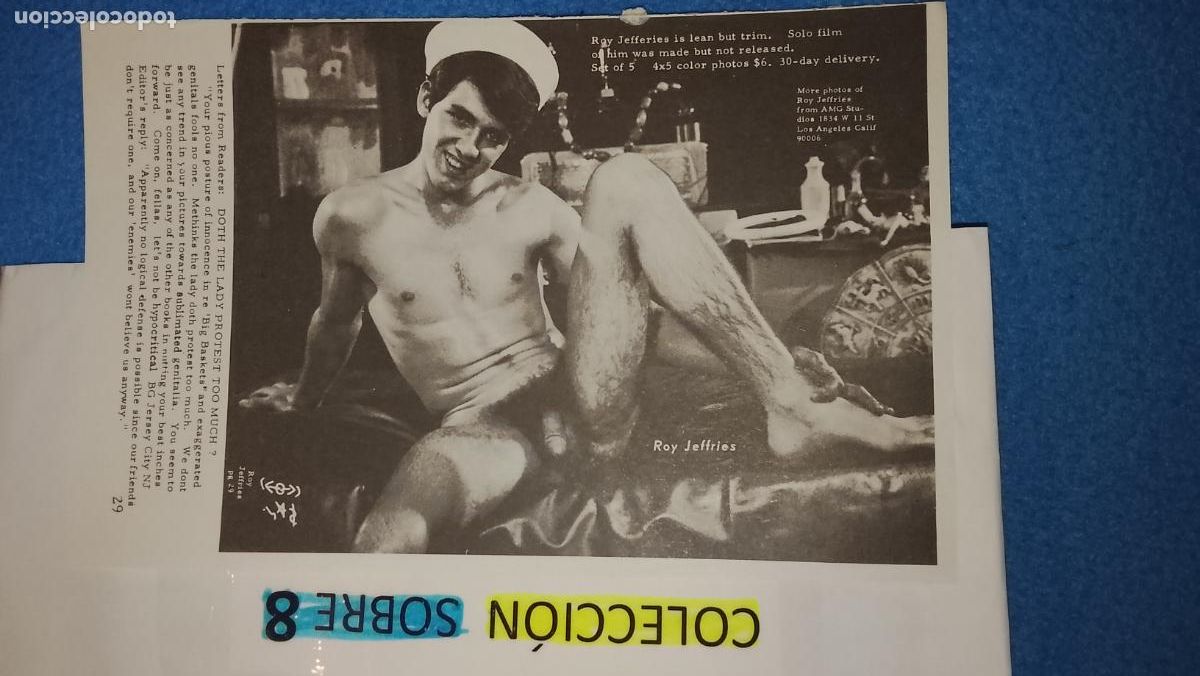 Otros Art&iacute;culos de Coleccionismo en Papel: hoja tematica gay artistica fotografica o comic hombre erotico desnudos culturismo homo sexo EROTICA