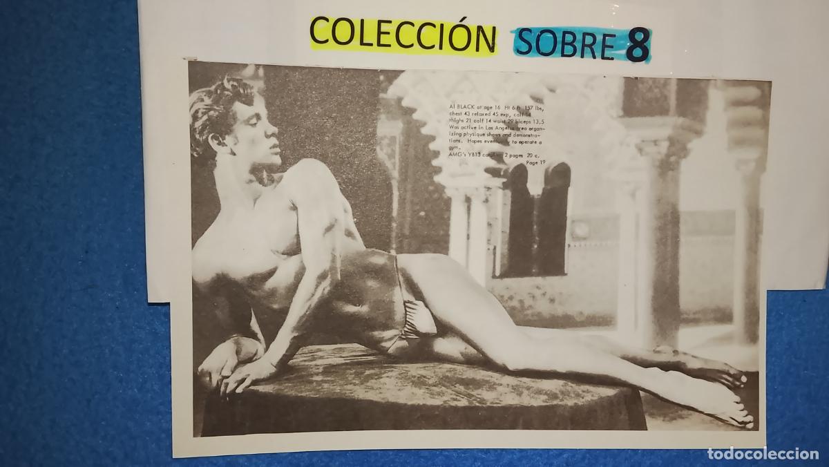 Otros Art&iacute;culos de Coleccionismo en Papel: hoja tematica gay artistica fotografica o comic hombre erotico desnudos culturismo homo sexo EROTICA