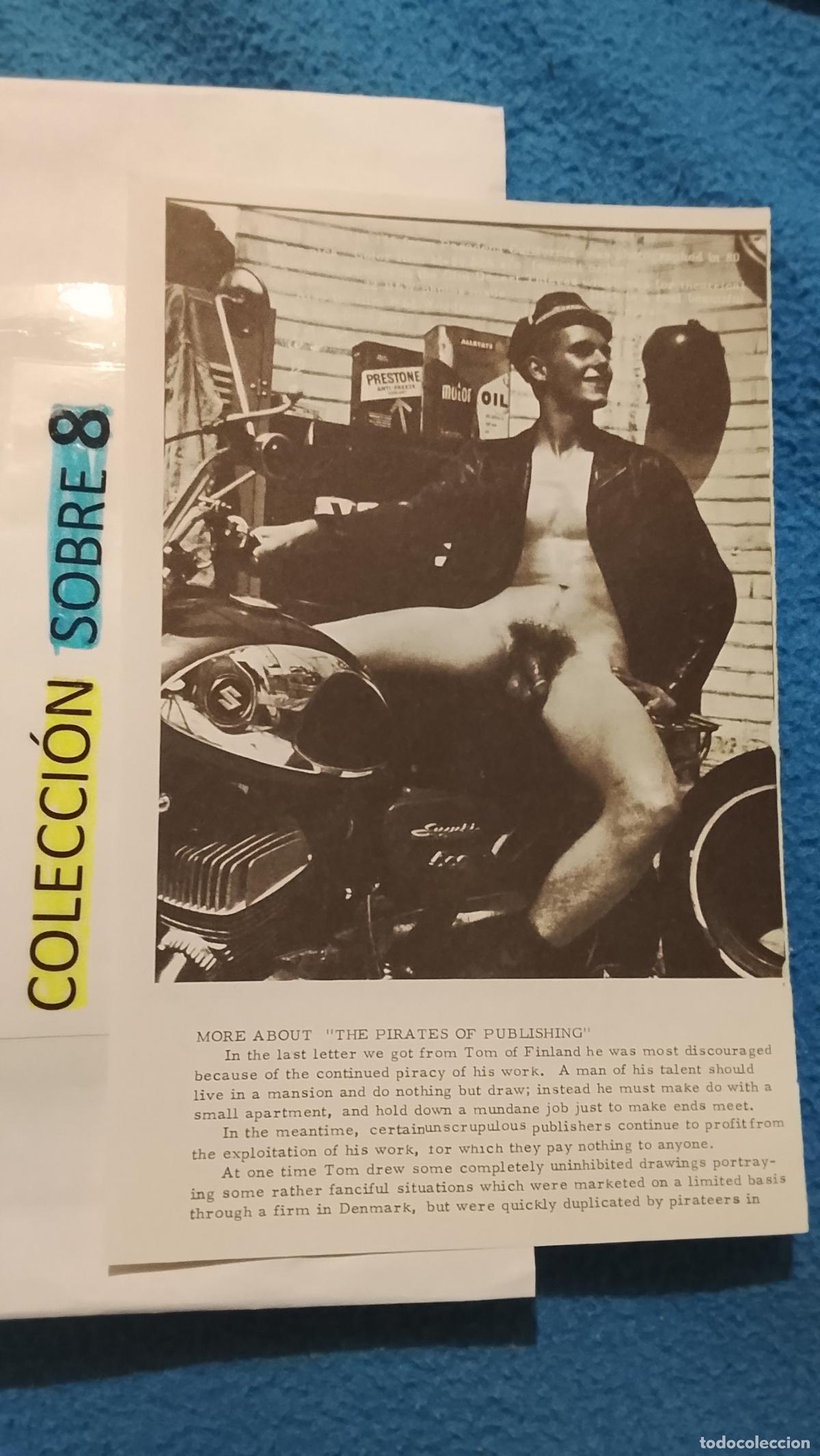 Otros Art&iacute;culos de Coleccionismo en Papel: hoja tematica gay artistica fotografica o comic hombre erotico desnudos culturismo homo sexo EROTICA