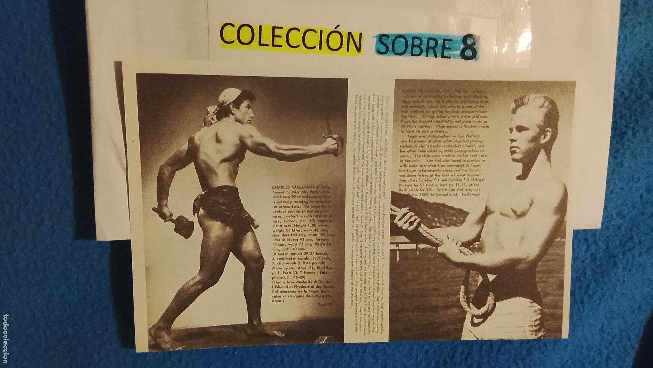 Altri oggetti di carta: hoja tematica gay artistica fotografica o comic hombre erotico desnudos culturismo homo sexo EROTICA
