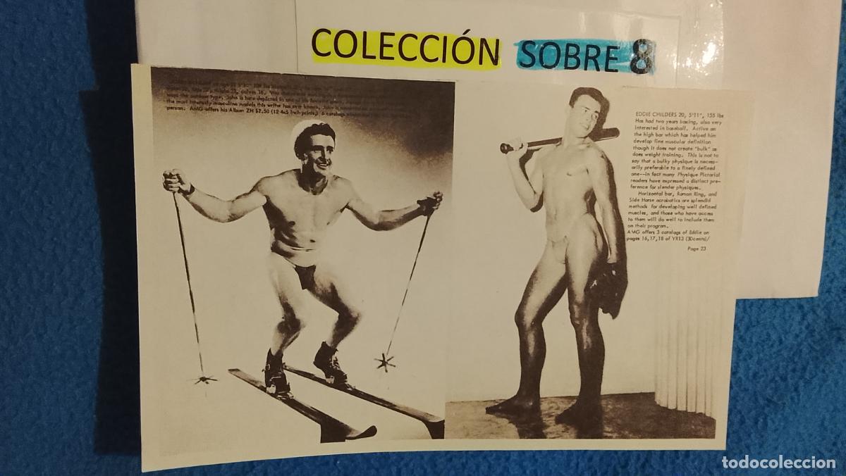 Otros Art&iacute;culos de Coleccionismo en Papel: hoja tematica gay artistica fotografica o comic hombre erotico desnudos culturismo homo sexo EROTICA