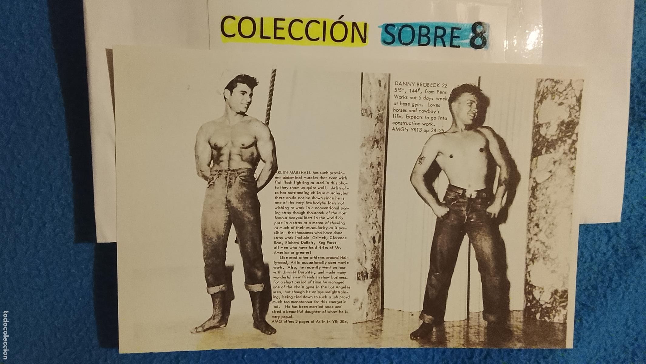 Otros Art&iacute;culos de Coleccionismo en Papel: hoja tematica gay artistica fotografica o comic hombre erotico desnudos culturismo homo sexo EROTICA
