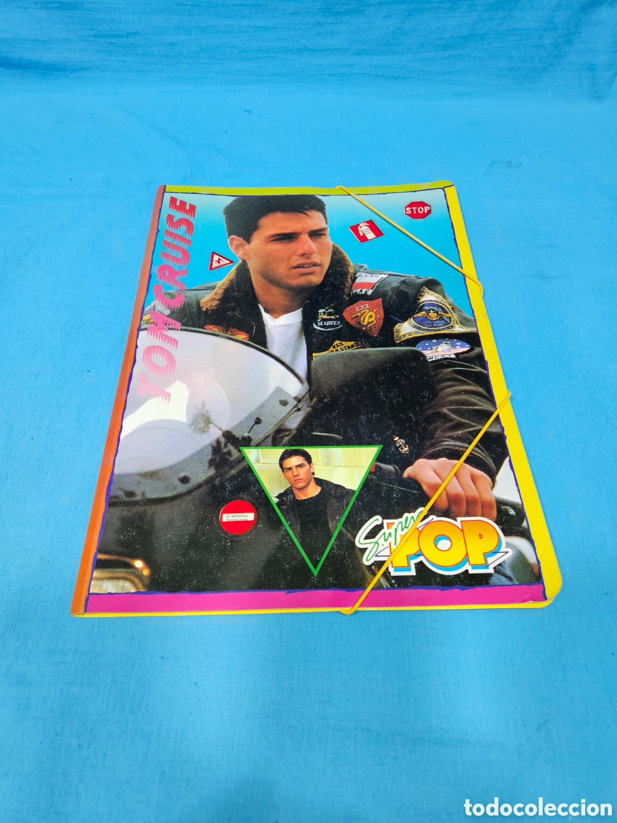 Sammelleidenschaft Andere Papierartikel: CARPETA SUPER POP. TOM CRUISE, SAMANTHA FOX.