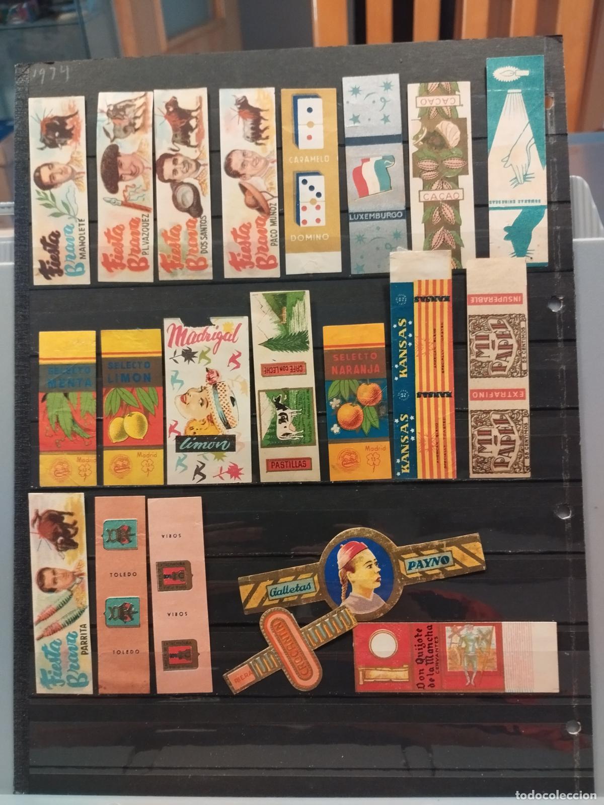 Otros Art&iacute;culos de Coleccionismo en Papel: L1 - CONJUNTO DE 21 ENVUELTAS. LA MAYORIA DE CARAMELOS. PUEDE HABER DE PAPEL DE FUMAR