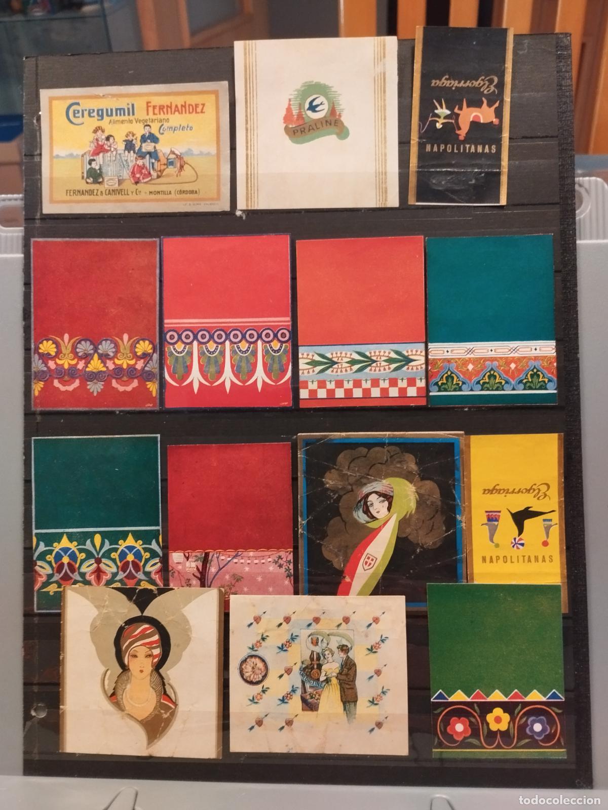 Otros Art&iacute;culos de Coleccionismo en Papel: L6 - CONJUNTO DE 14 ENVUELTAS. LA MAYORIA DE CARAMELOS. PUEDE HABER DE PAPEL DE FUMAR