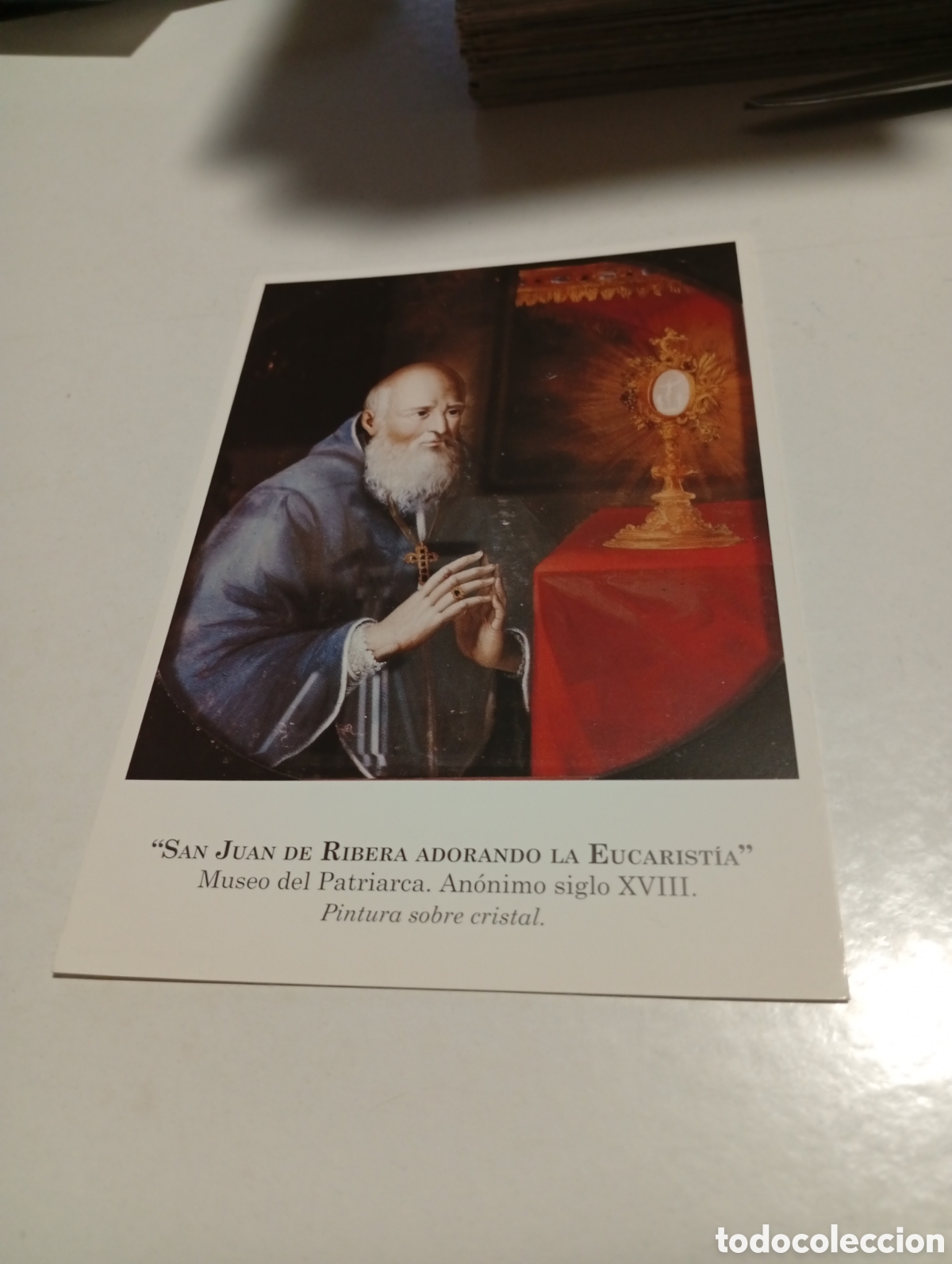 Otros Art&iacute;culos de Coleccionismo en Papel: Estampa religiosa San Juan de Ribera