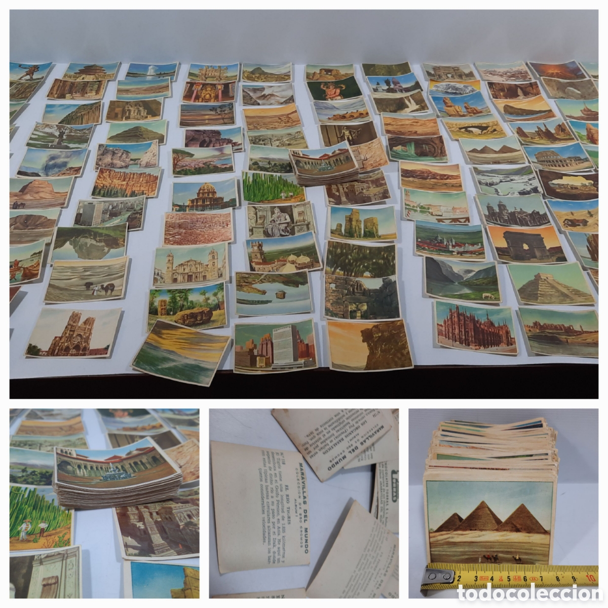 Otros Art&iacute;culos de Coleccionismo en Papel: Colecci&oacute;n +230 cromos Maravillas del Mundo 1957