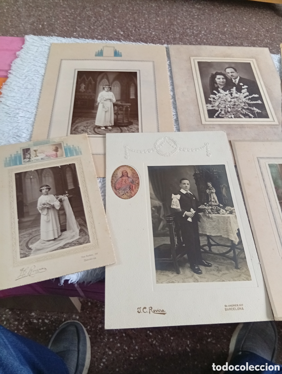 Fotos antiguas de comuniones y bodas