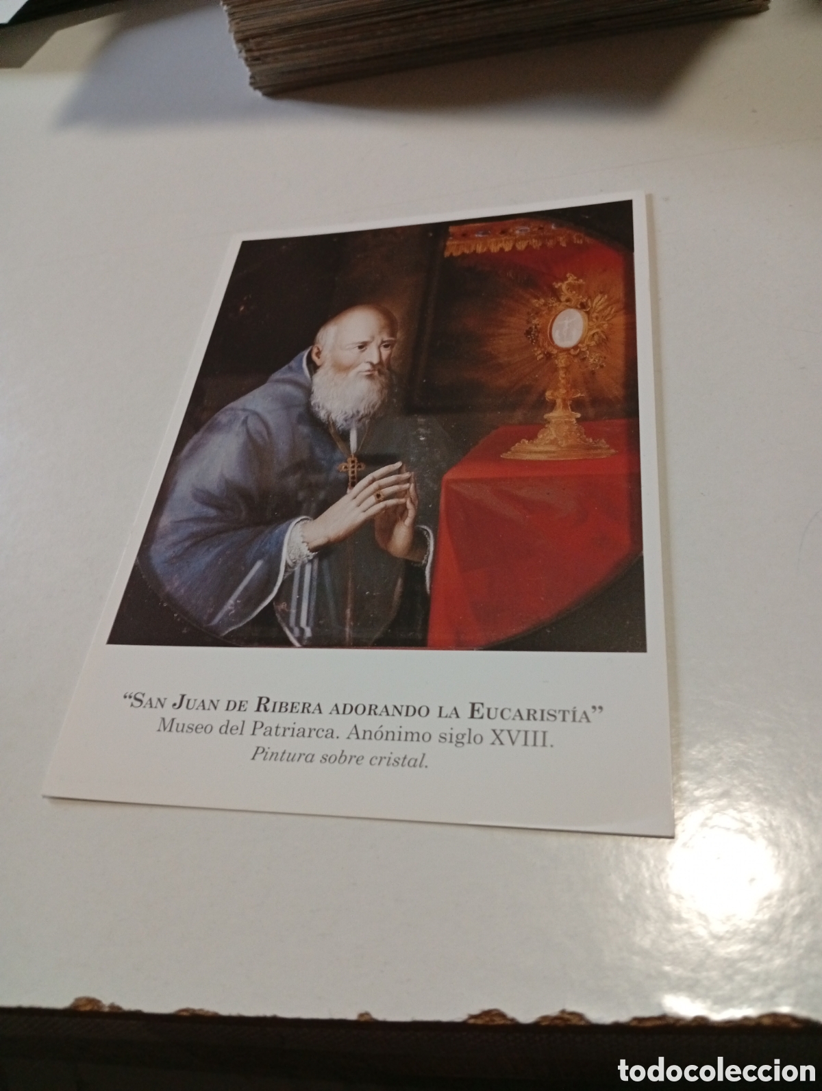 Otros Art&iacute;culos de Coleccionismo en Papel: Estampa religiosa San Juan de Ribera