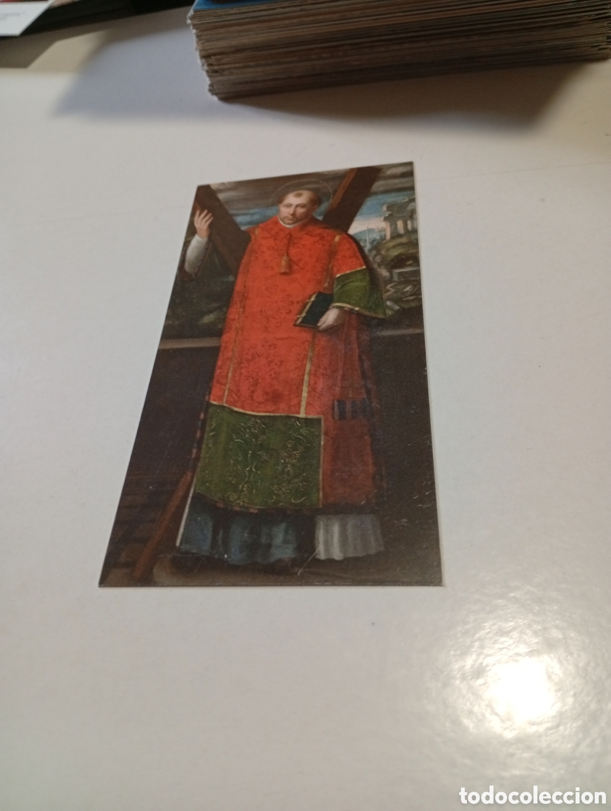 Otros Art&iacute;culos de Coleccionismo en Papel: Estampa religiosa San Vicente M&aacute;rtir