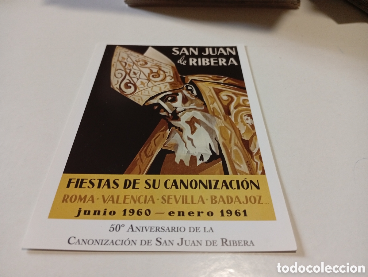 Otros Art&iacute;culos de Coleccionismo en Papel: Estampa religiosa San Juan de Ribera 2010