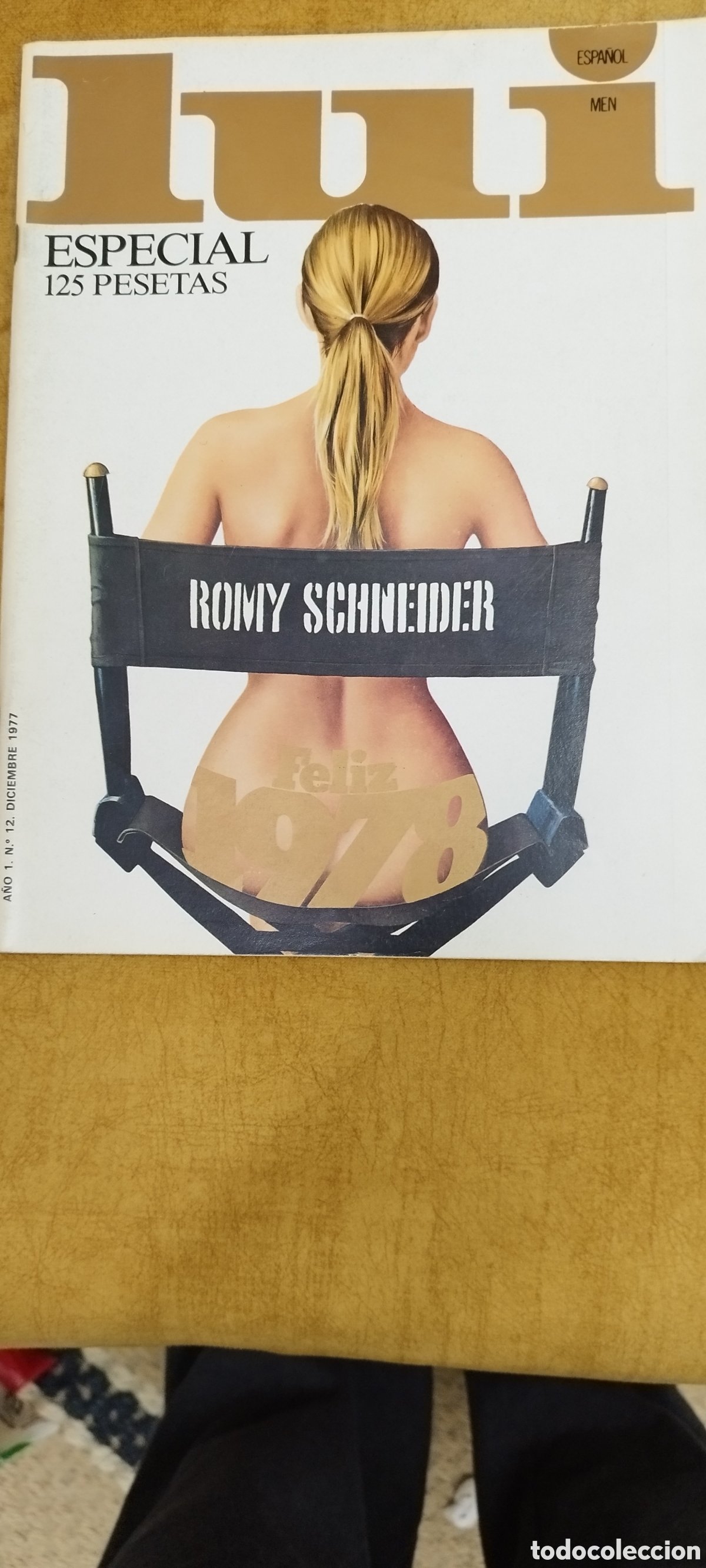 Otros Art&iacute;culos de Coleccionismo en Papel: Especial revista Lui Romy Schneider 1977